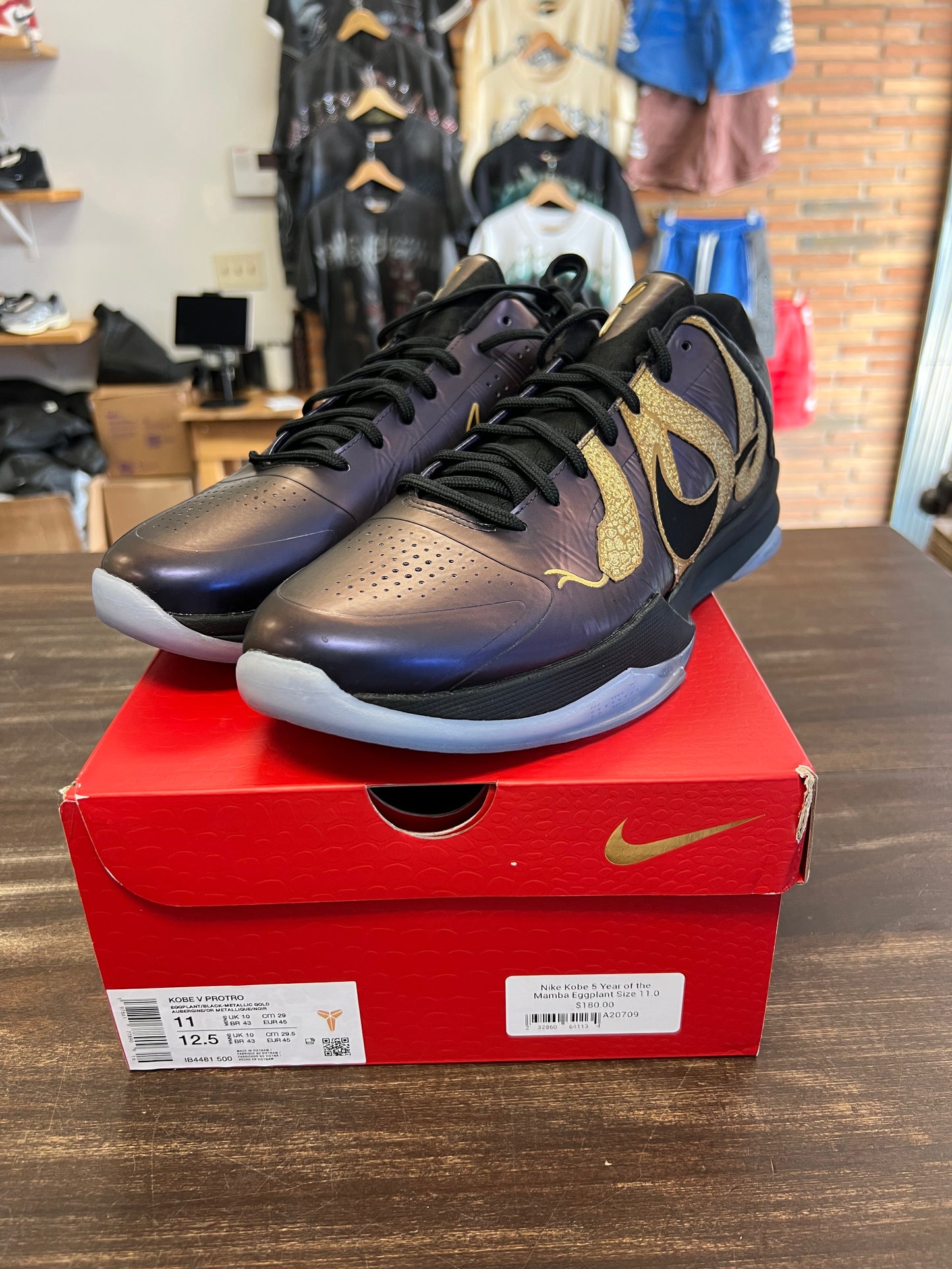 Nike Kobe 5 Year of the Mamba Eggplant