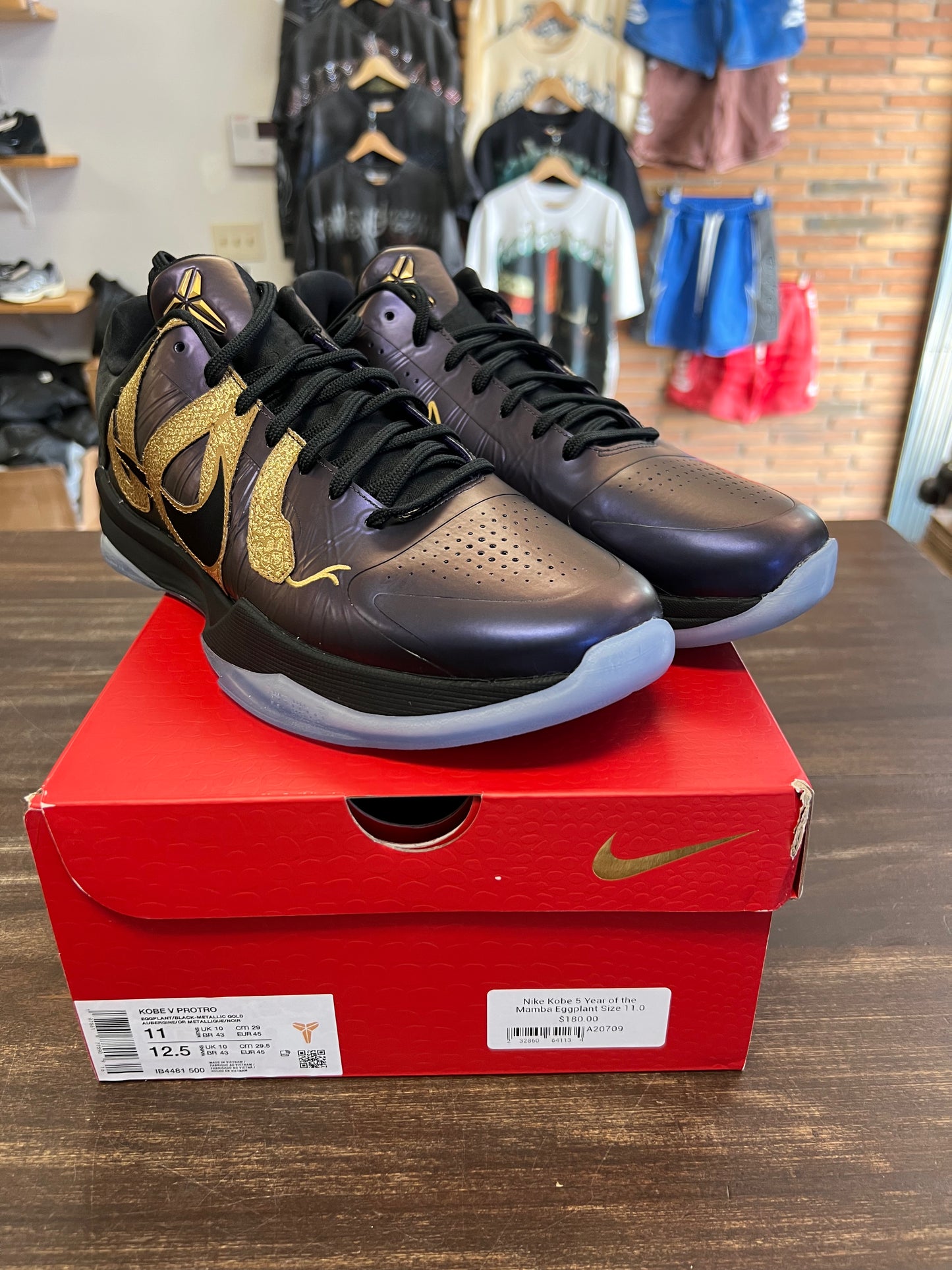 Nike Kobe 5 Year of the Mamba Eggplant