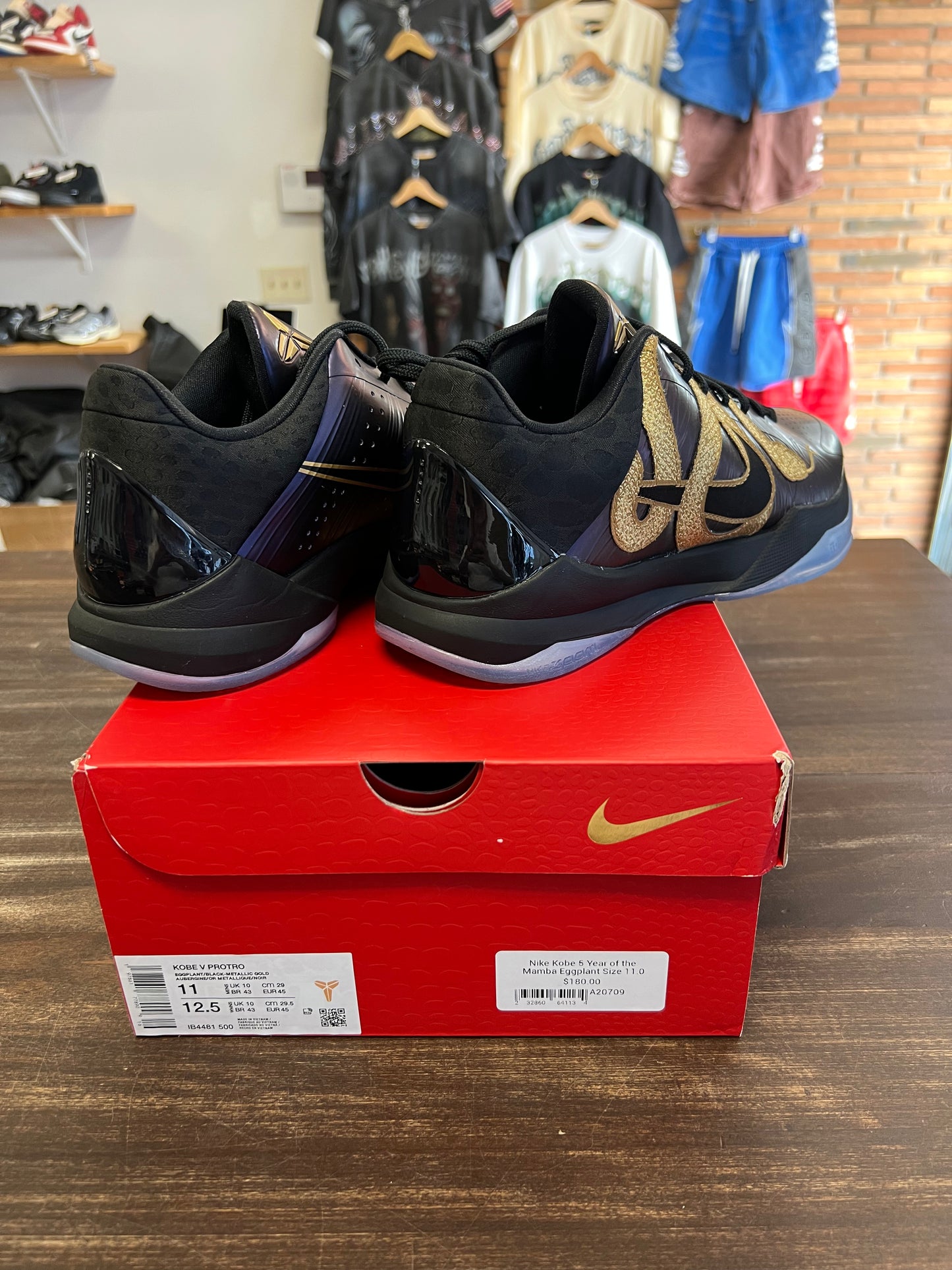 Nike Kobe 5 Year of the Mamba Eggplant