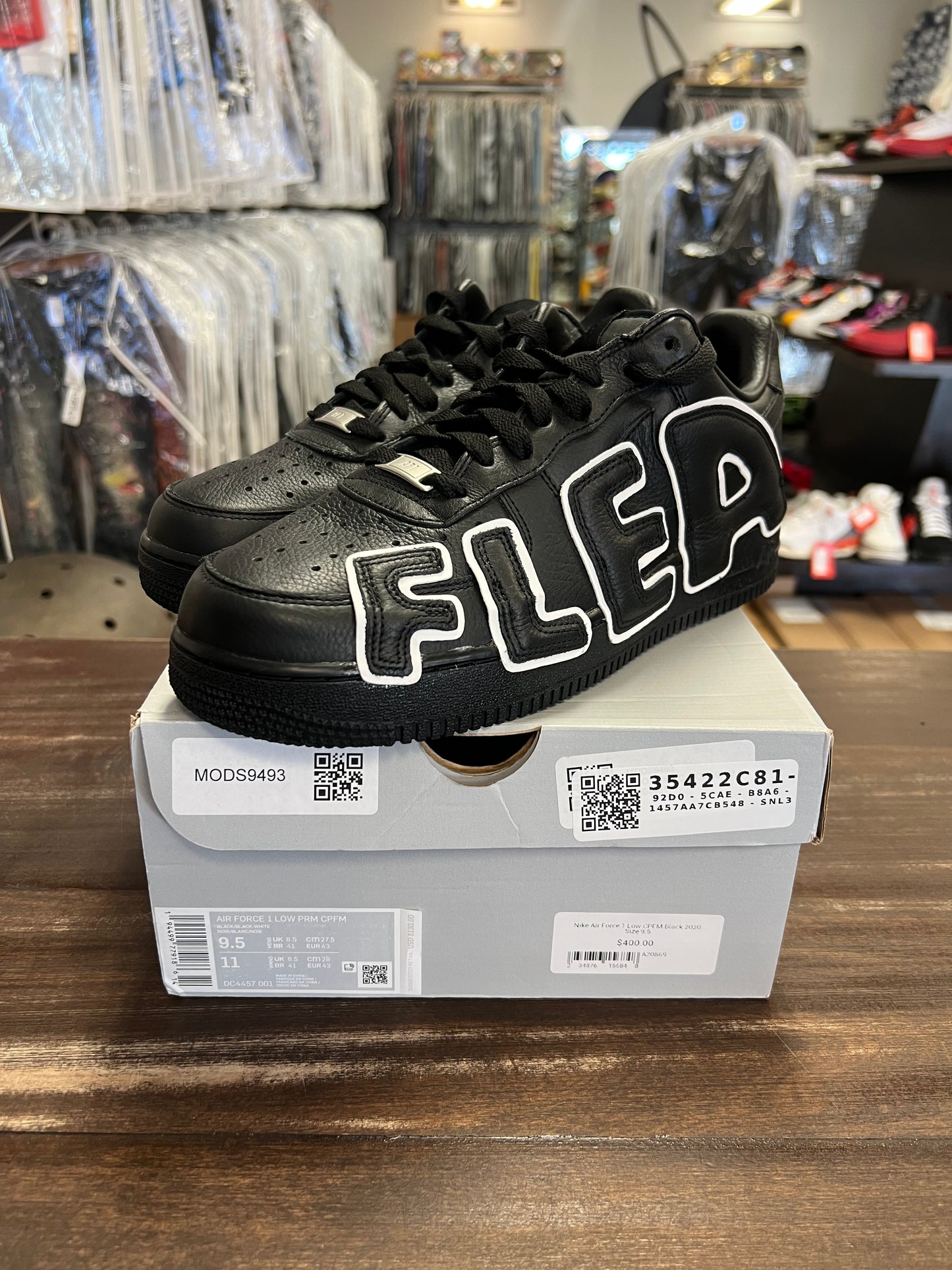 Nike Air Force 1 Low CPFM Black 2020