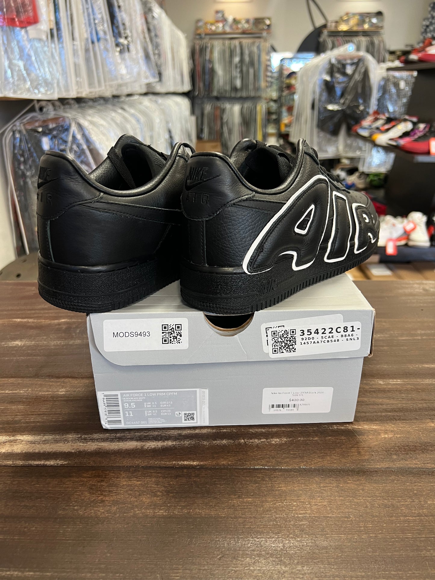 Nike Air Force 1 Low CPFM Black 2020