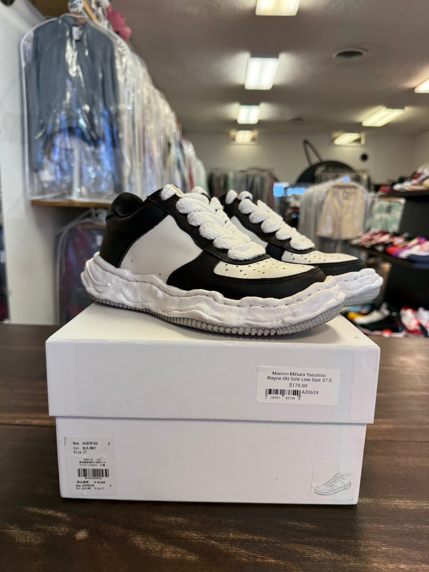 Maison Mihara Yasuhiro Wayne OG Sole Low