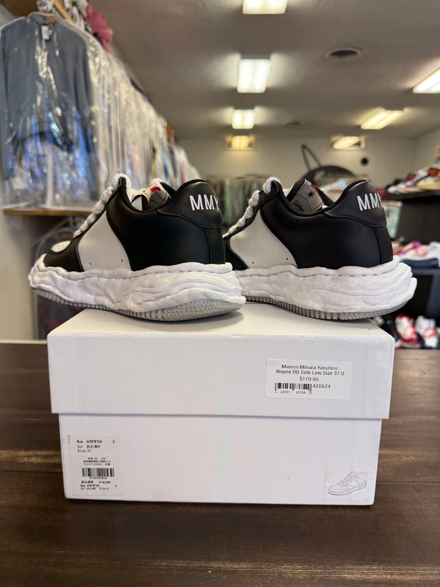 Maison Mihara Yasuhiro Wayne OG Sole Low