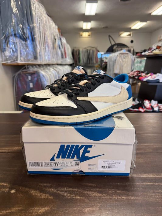 Jordan 1 Low Fragment x Travis Scott
