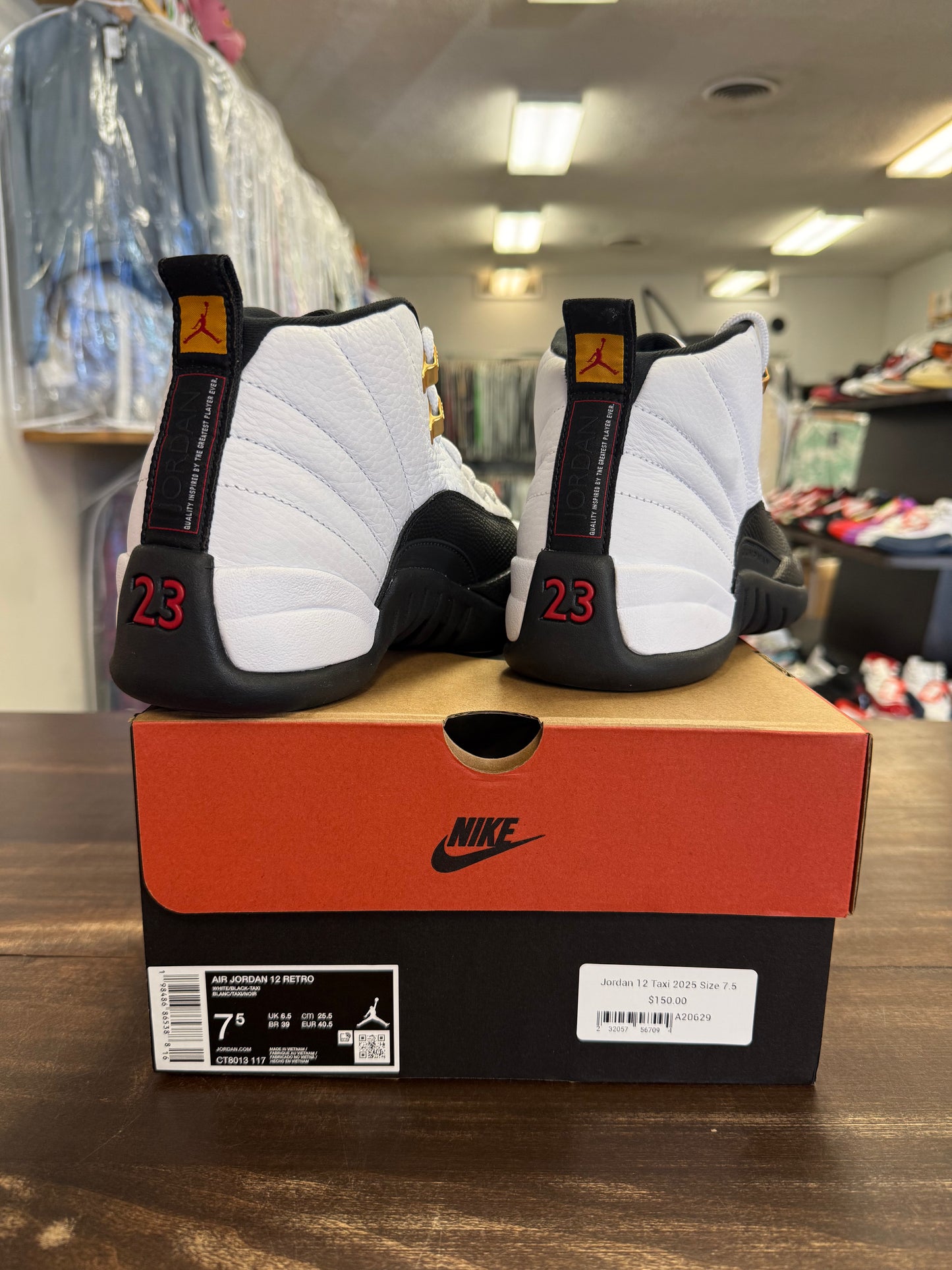 Jordan 12 Taxi 2025