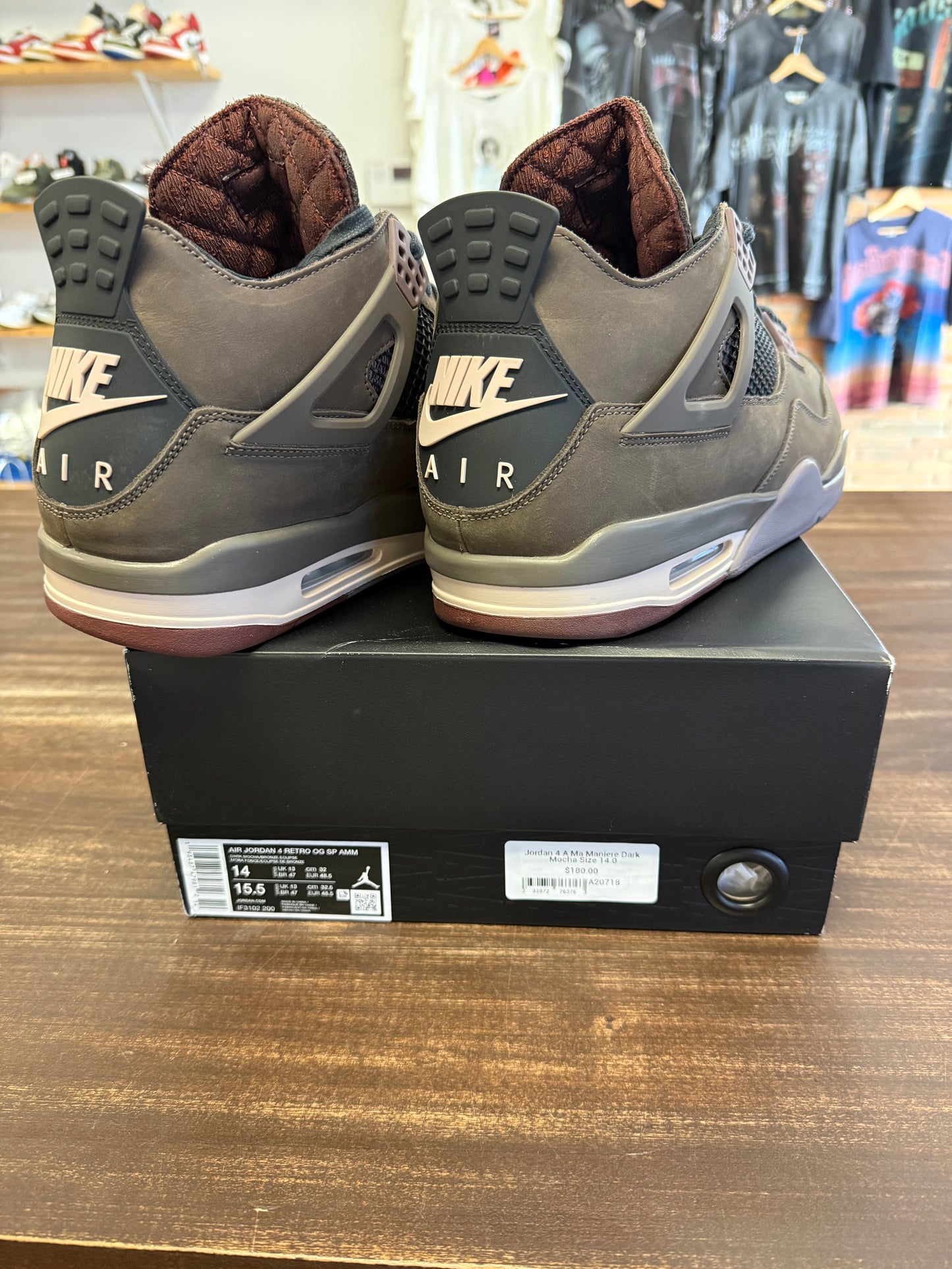 Jordan 4 A Ma Maniere Dark Mocha