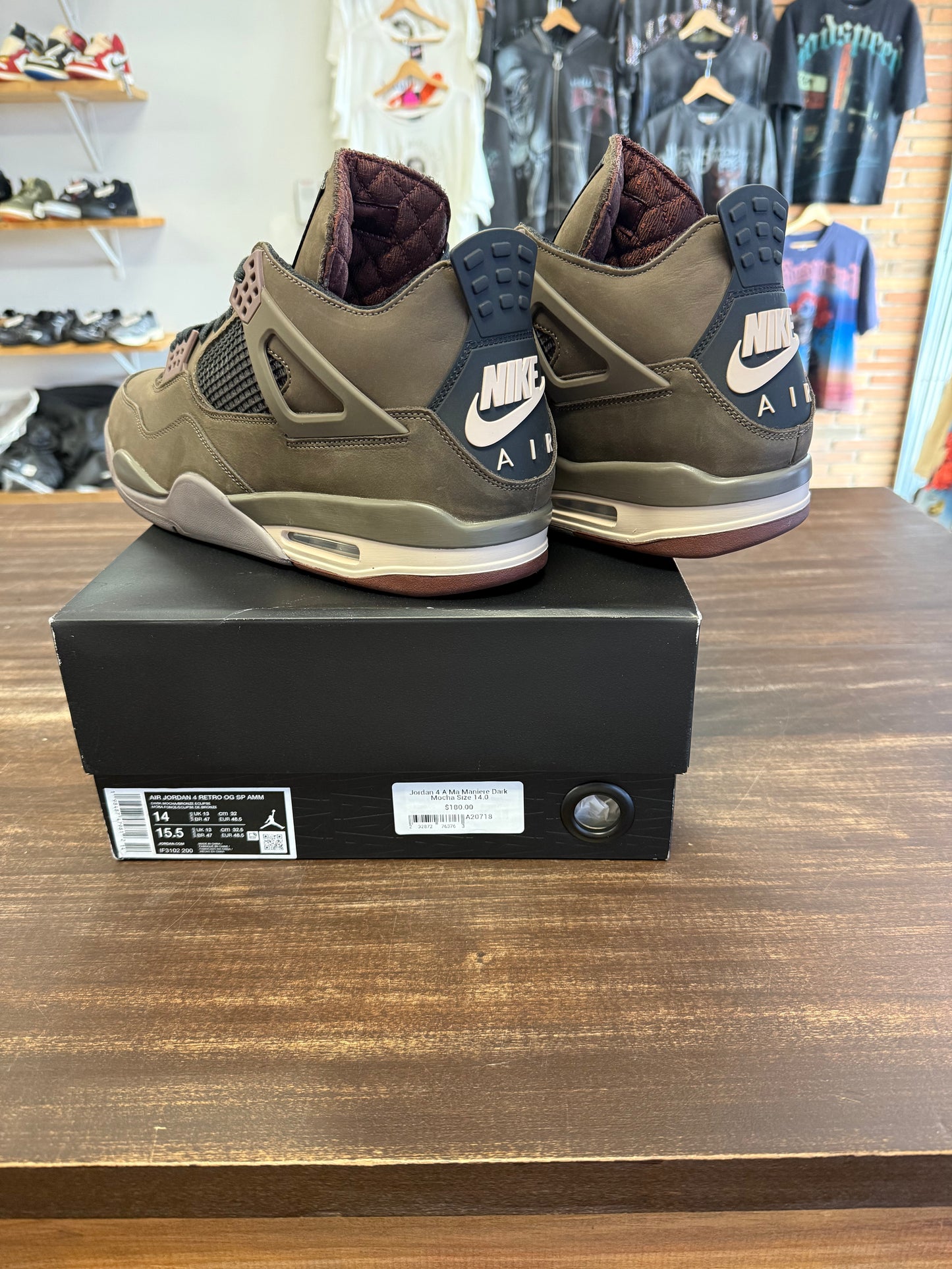 Jordan 4 A Ma Maniere Dark Mocha