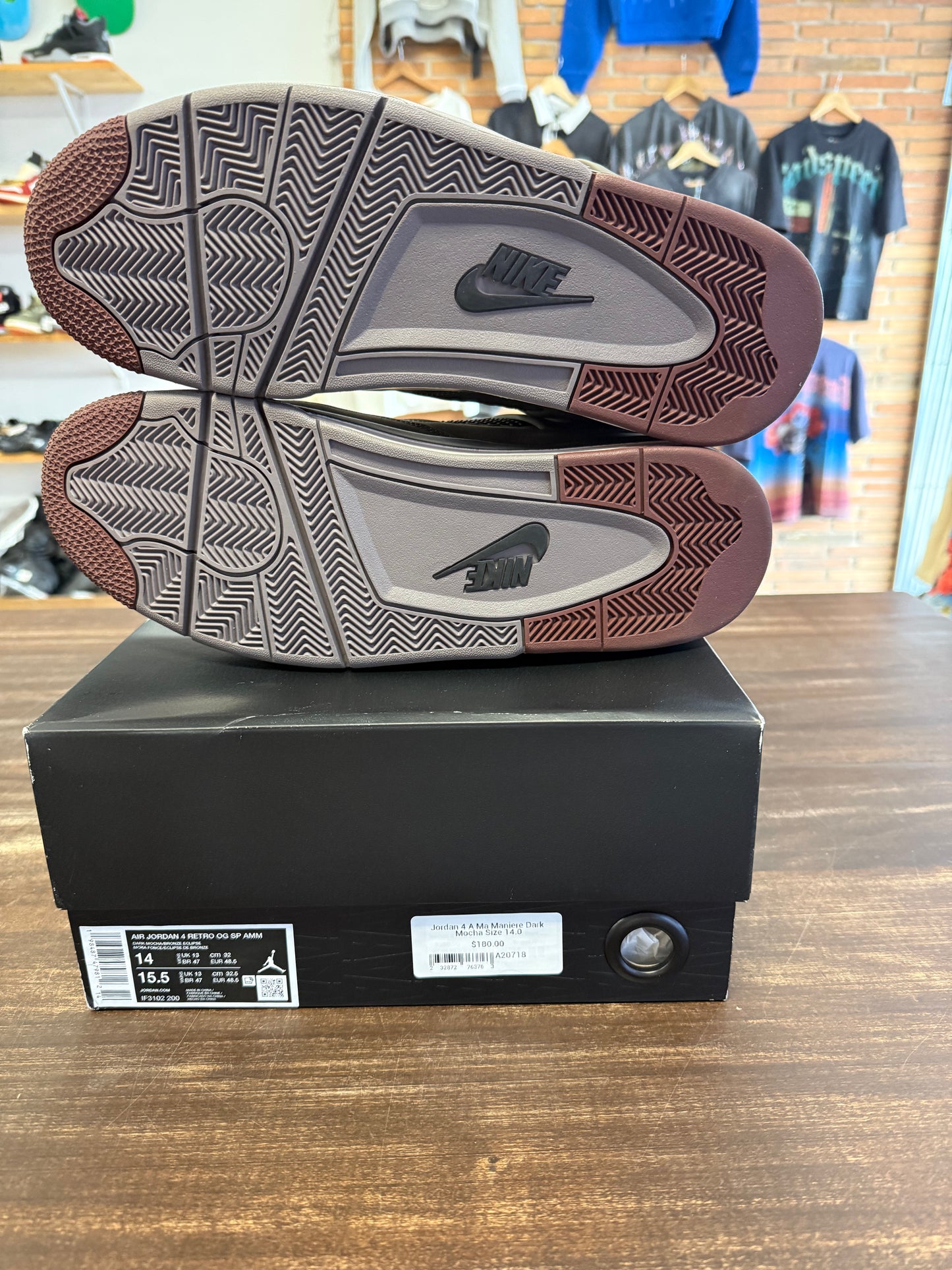 Jordan 4 A Ma Maniere Dark Mocha