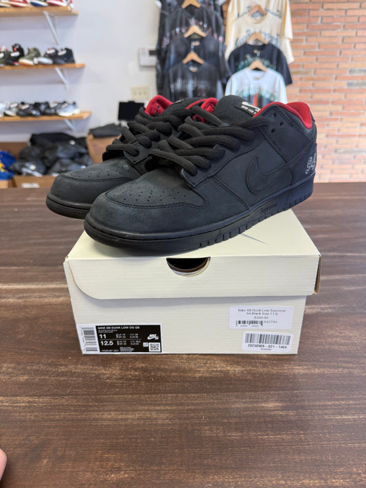 Nike SB Dunk Low Supreme 94 Black