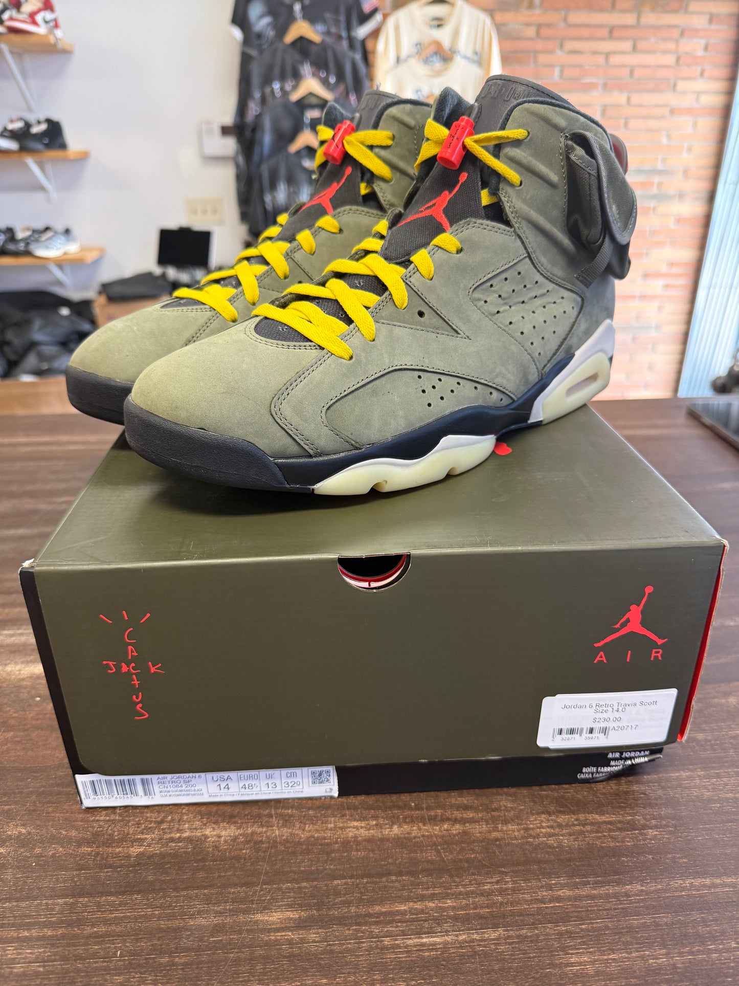 Jordan 6 Retro Travis Scott