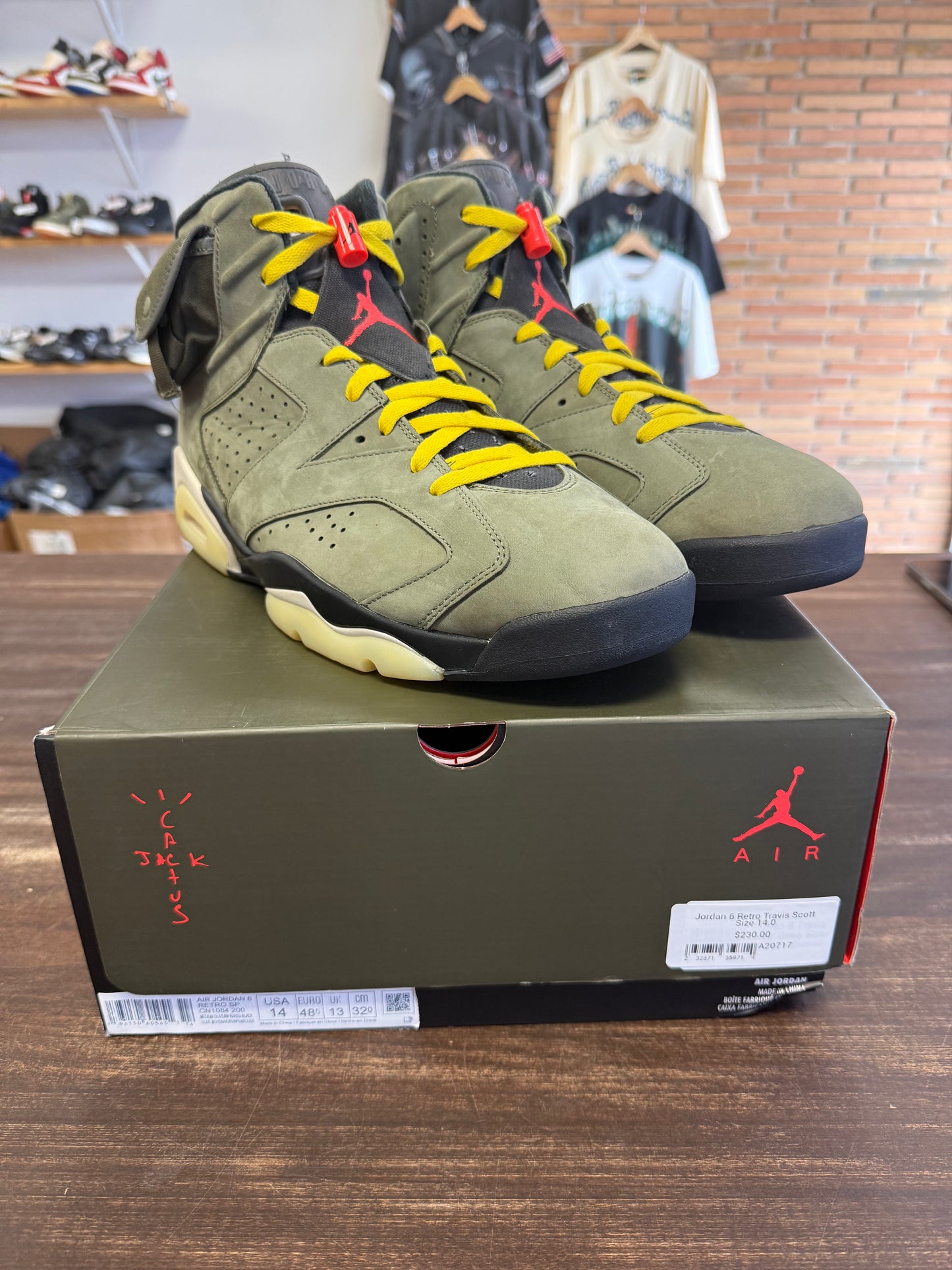 Jordan 6 Retro Travis Scott