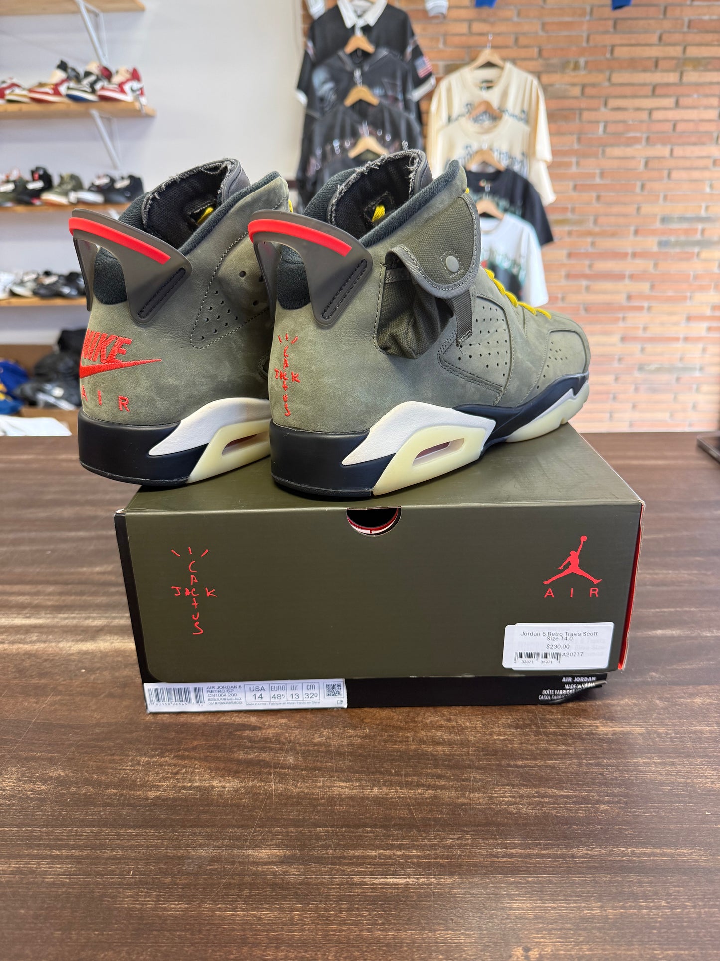Jordan 6 Retro Travis Scott