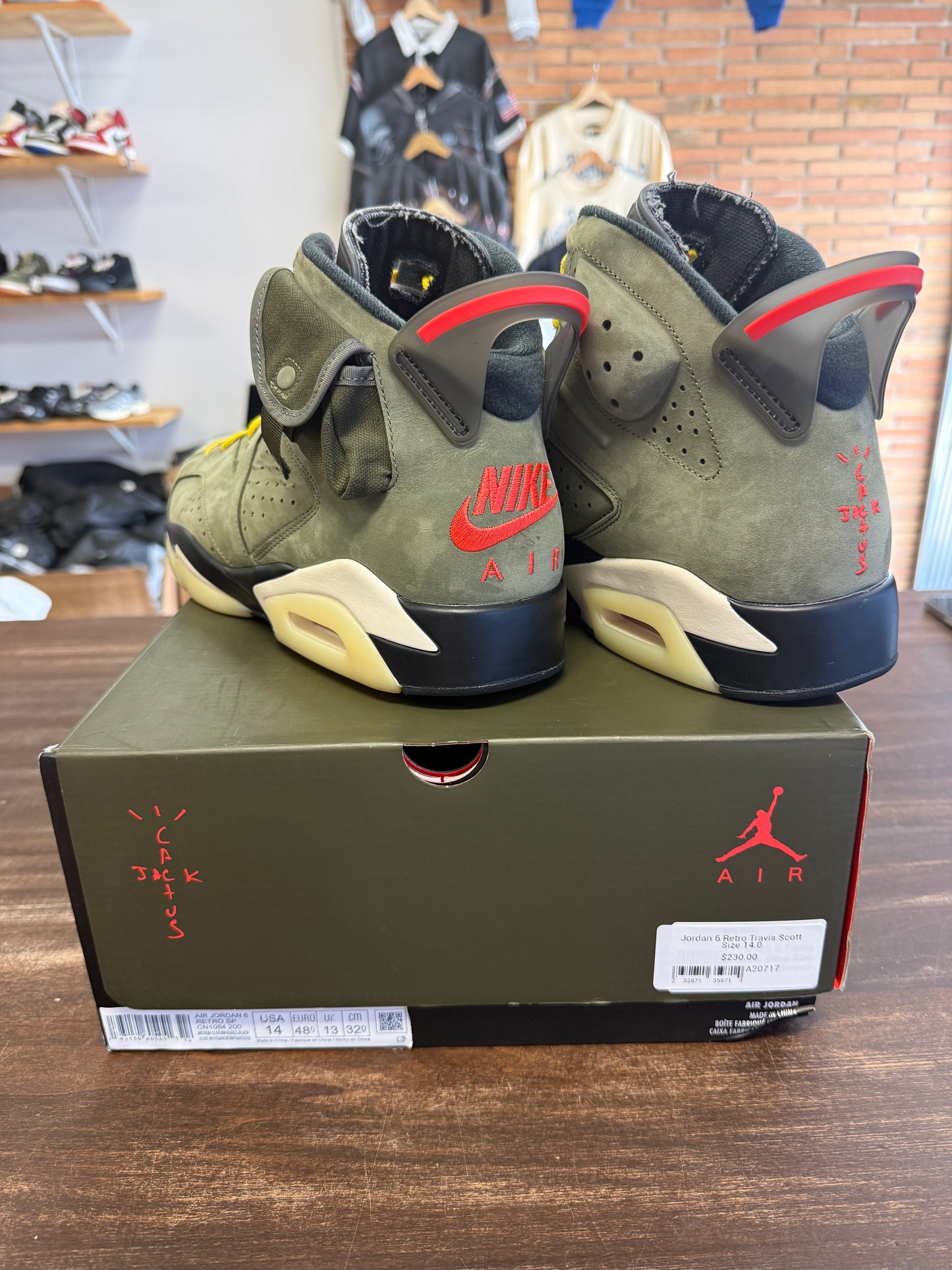 Jordan 6 Retro Travis Scott