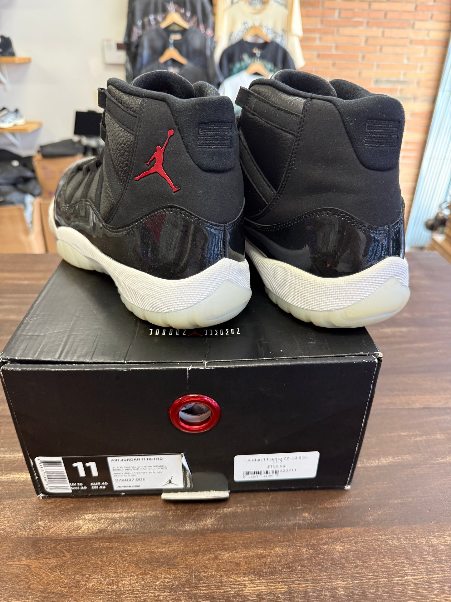 Jordan 11 Retro 72-10