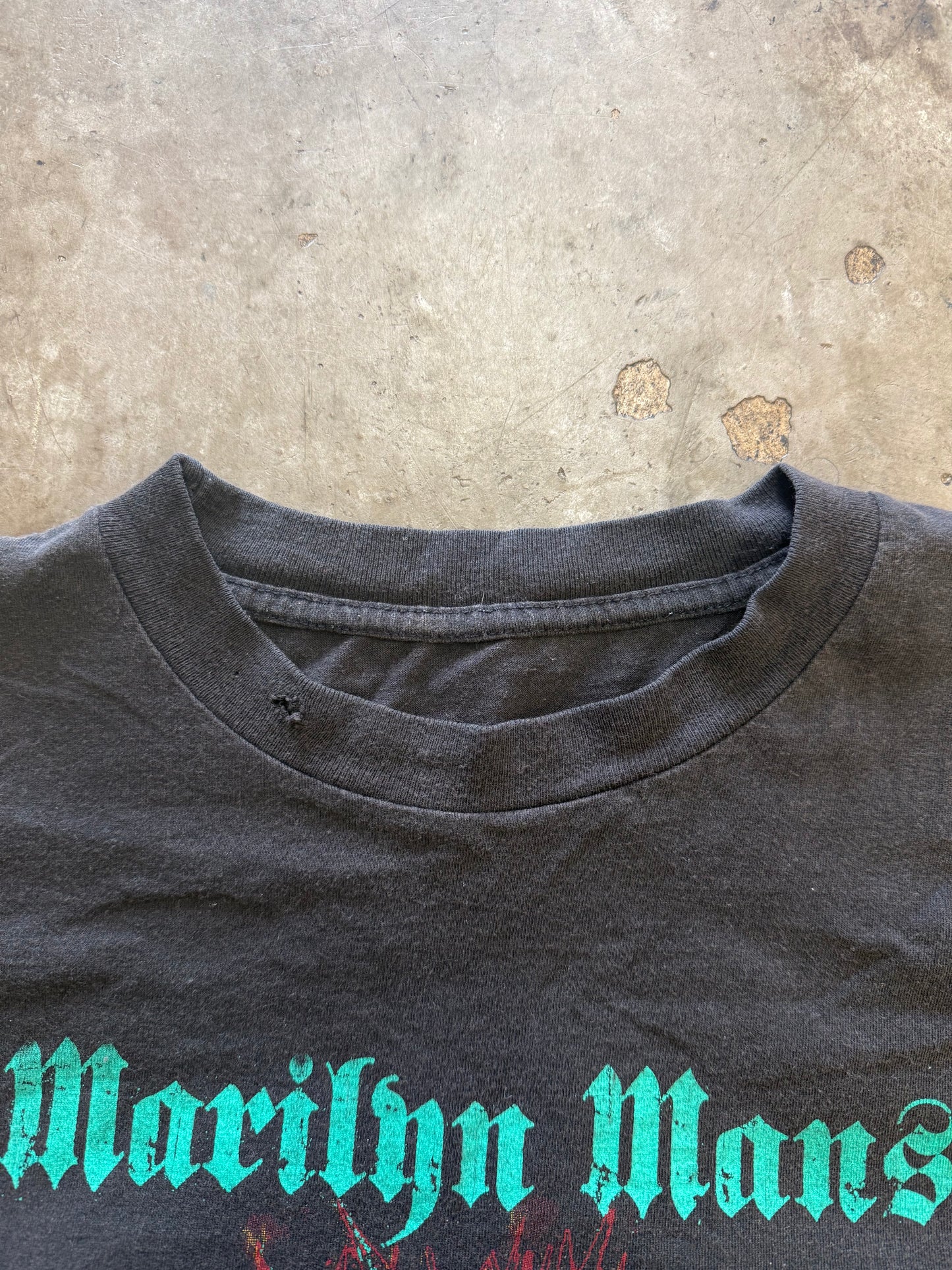 Vintage 2000's Marilyn Manson Against All Gods T-Shirt