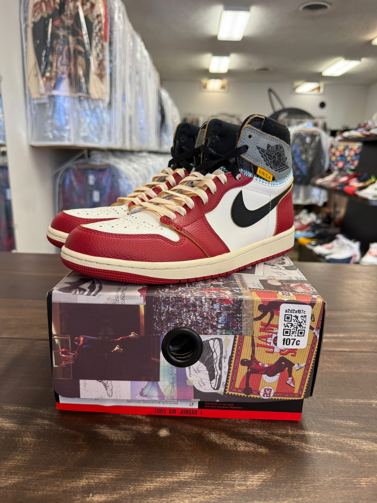 Jordan 1 Retro High OG SP Union LA Chicago Shadow