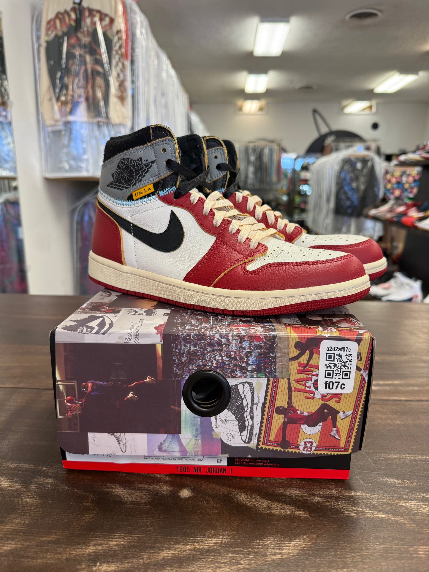 Jordan 1 Retro High OG SP Union LA Chicago Shadow