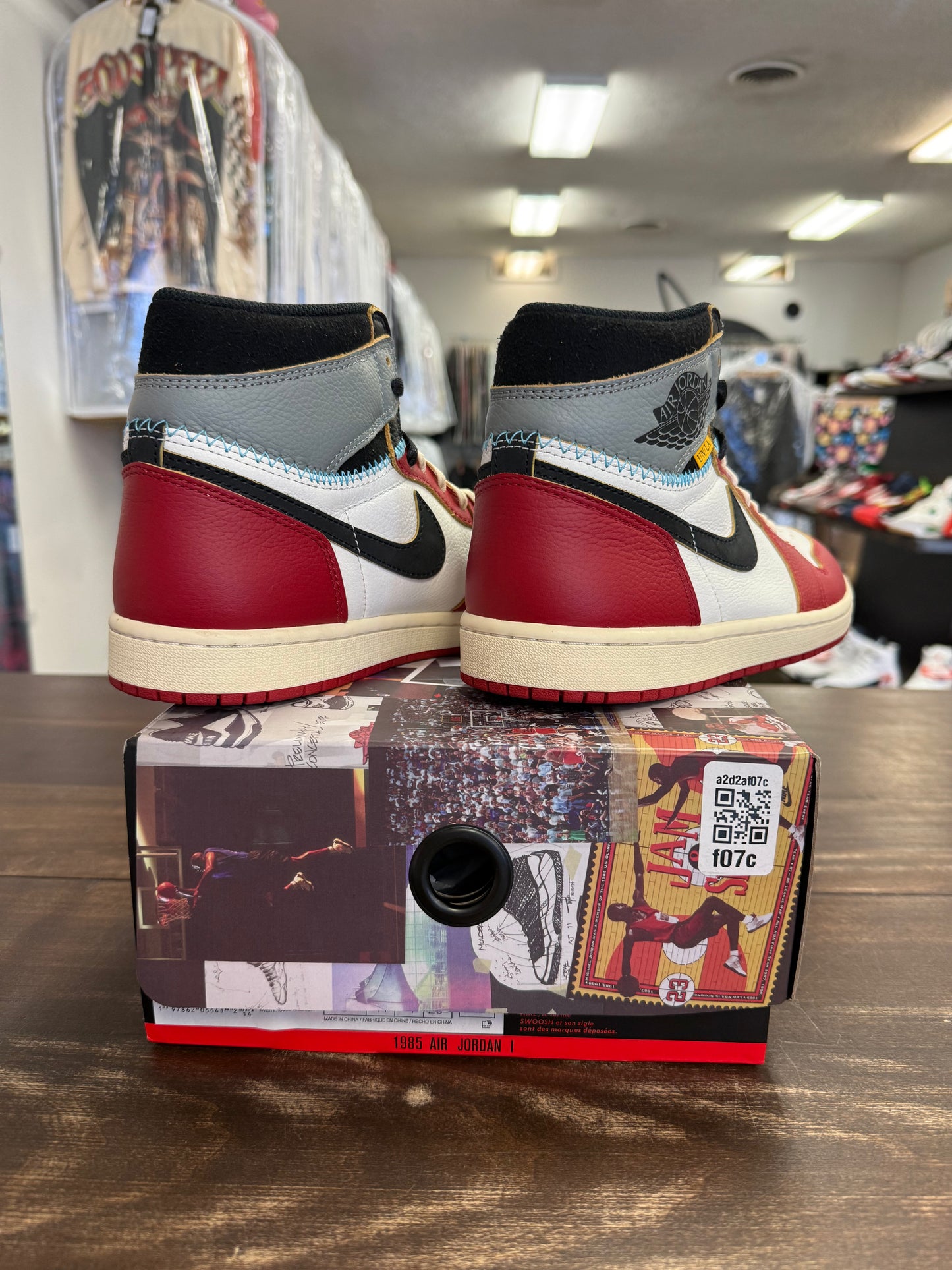 Jordan 1 Retro High OG SP Union LA Chicago Shadow