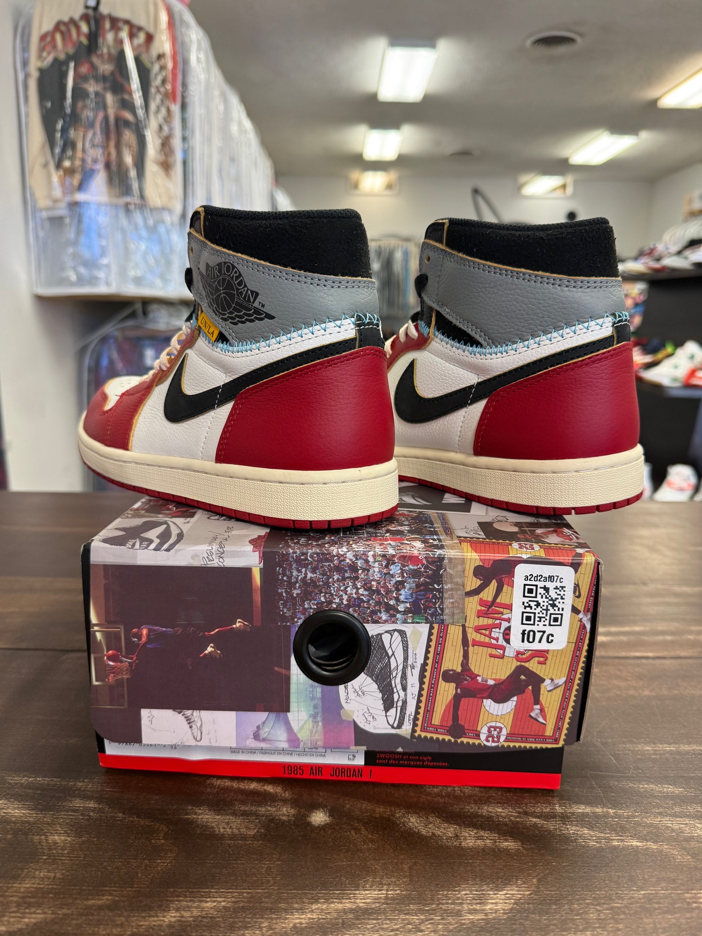 Jordan 1 Retro High OG SP Union LA Chicago Shadow