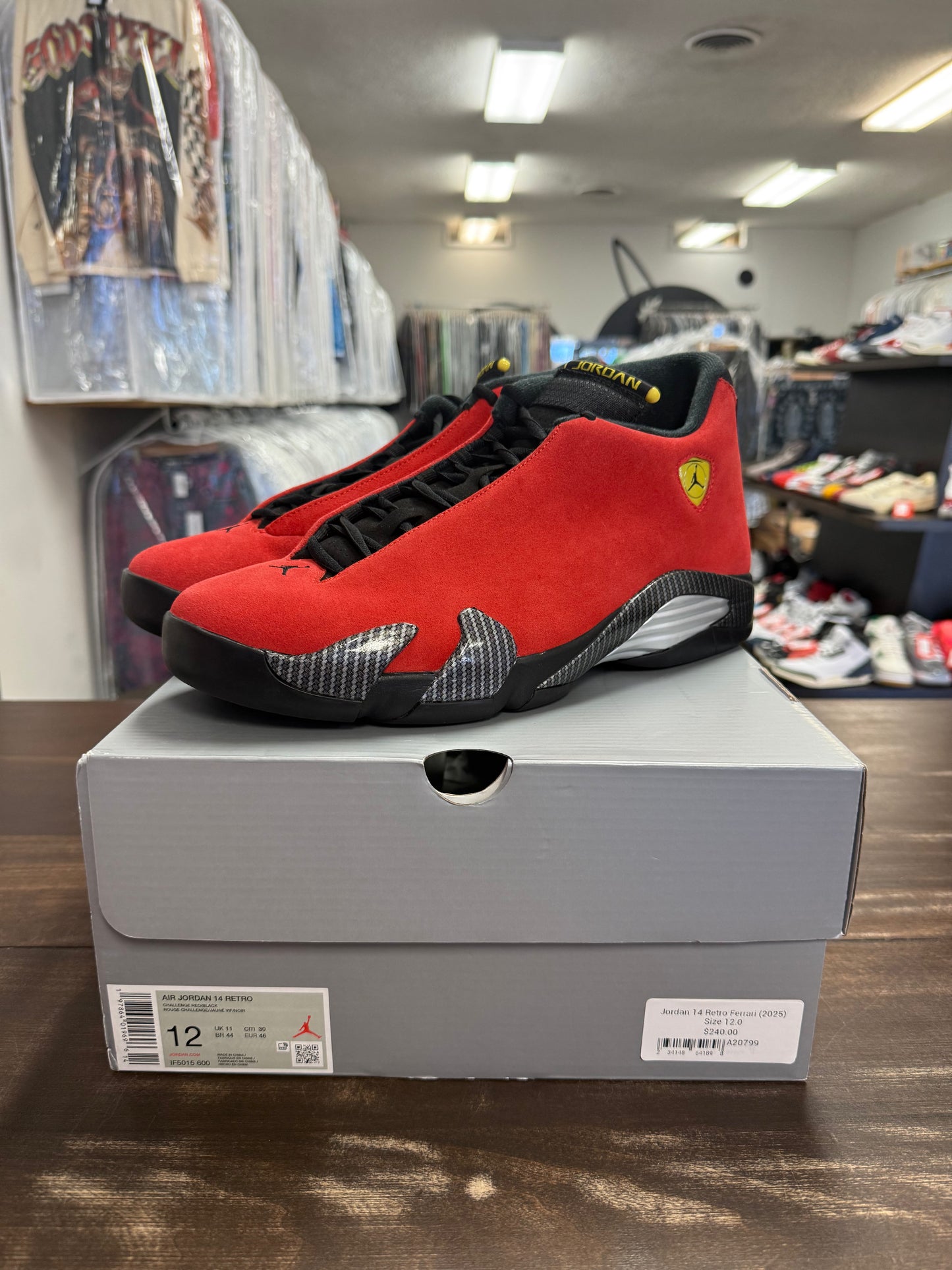 Jordan 14 Retro Ferrari (2025)