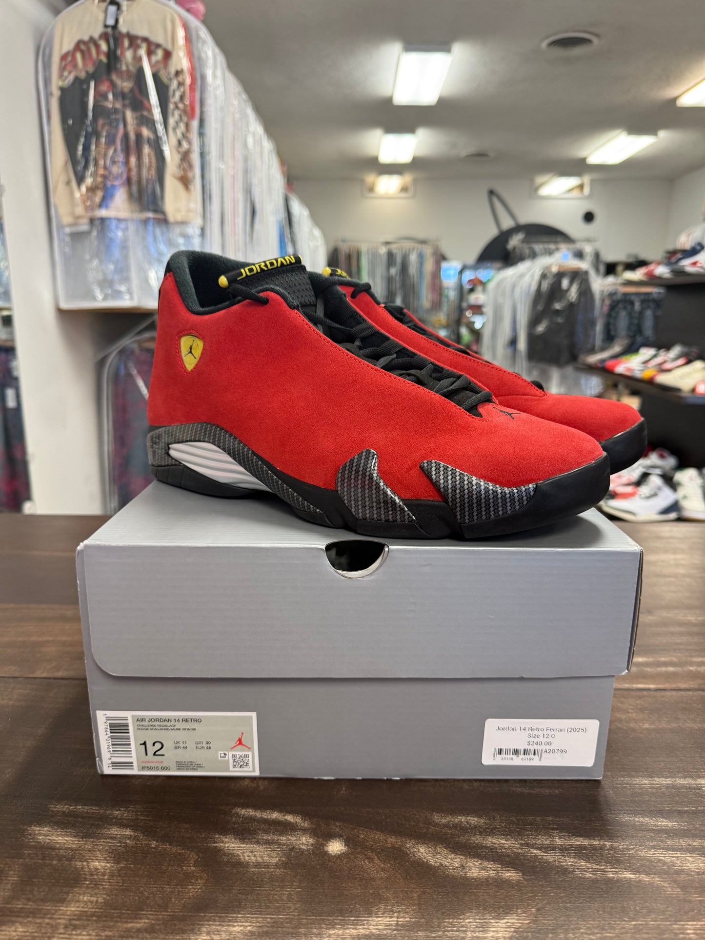 Jordan 14 Retro Ferrari (2025)
