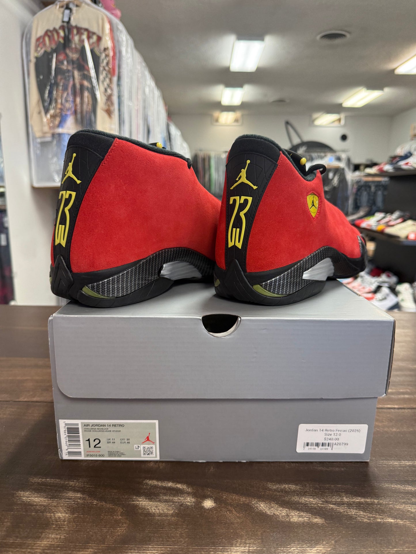 Jordan 14 Retro Ferrari (2025)