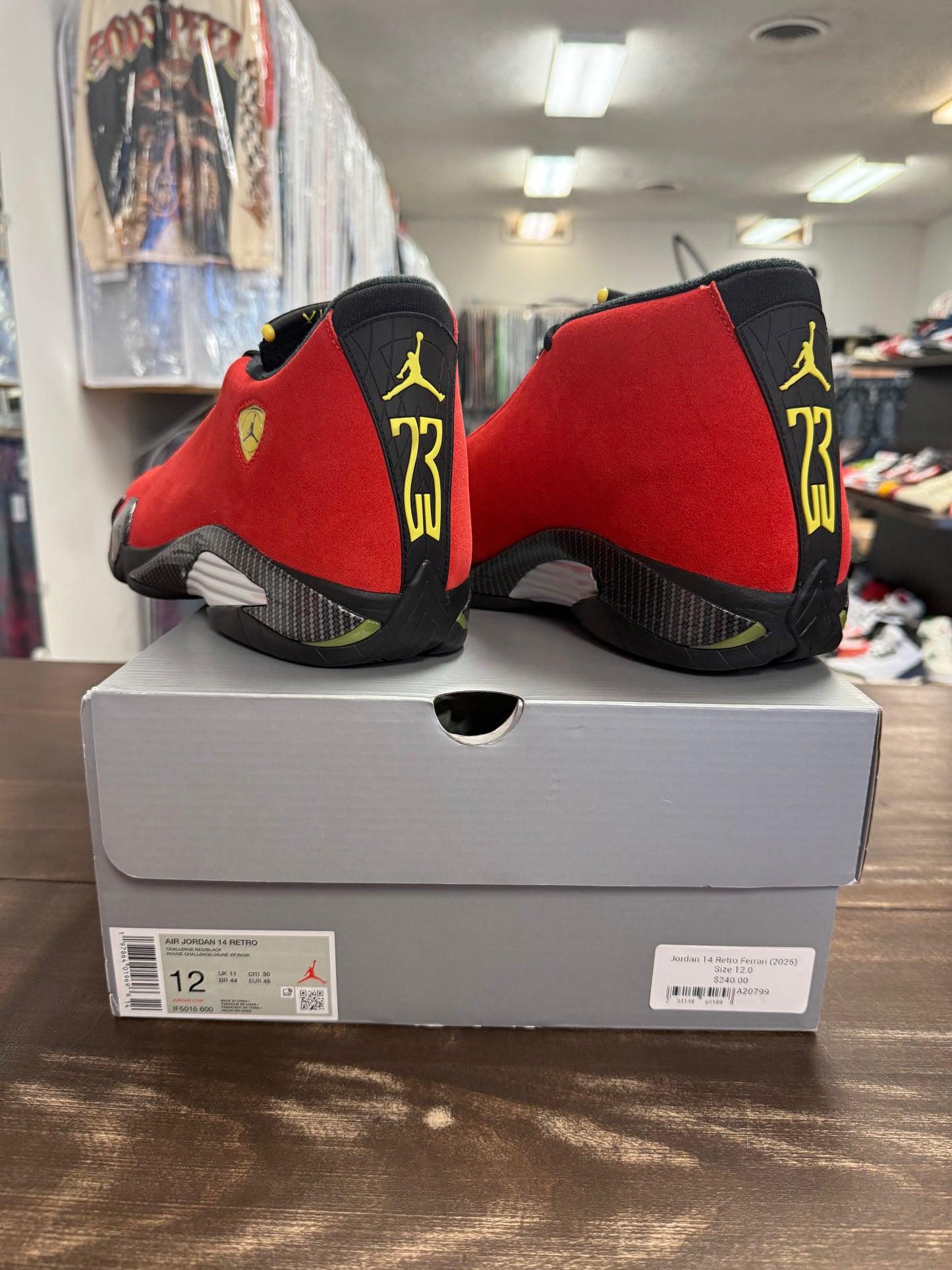 Jordan 14 Retro Ferrari (2025)
