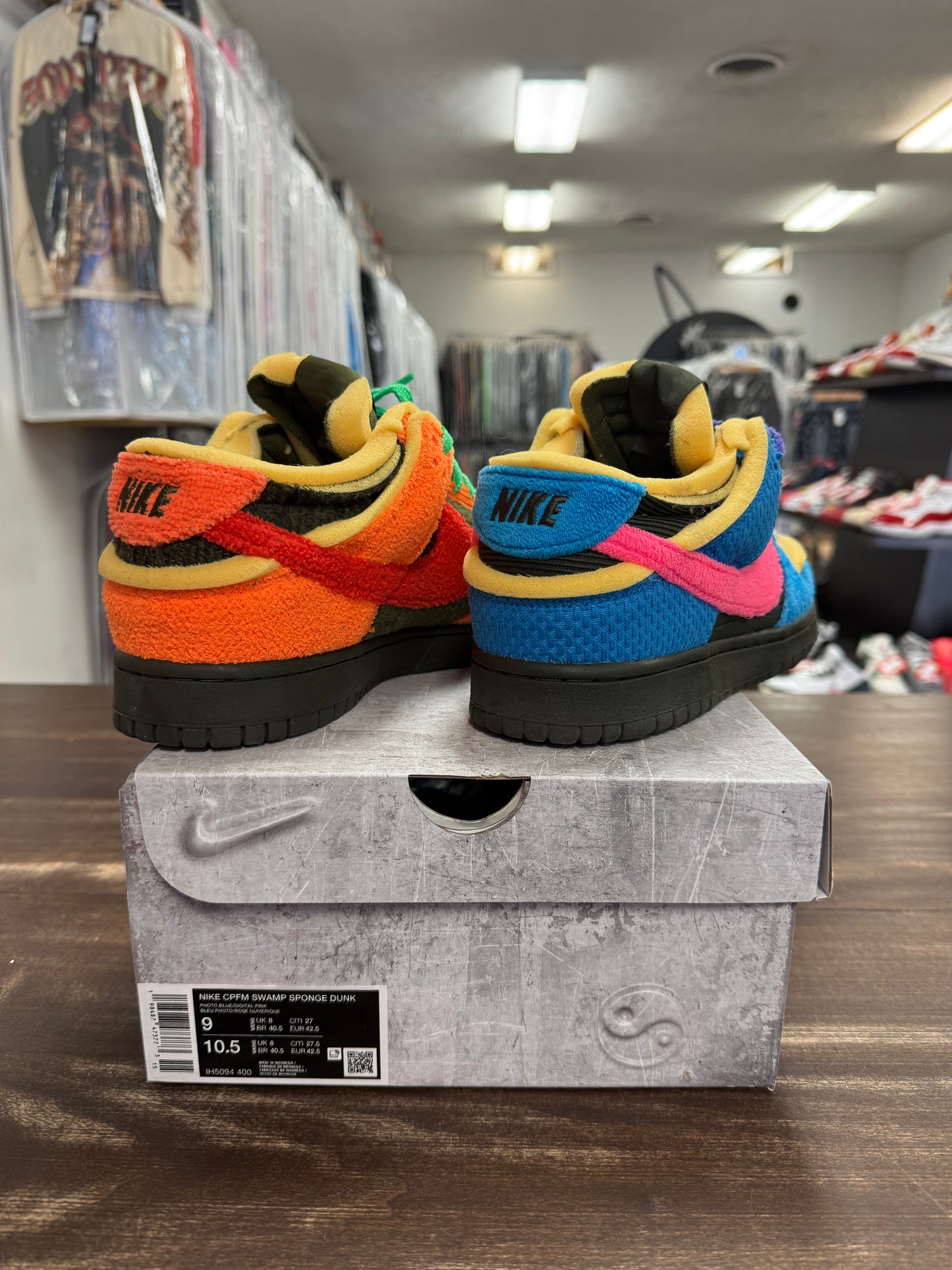 Nike Dunk Low CPFM Swamp Sponge Photo Blue