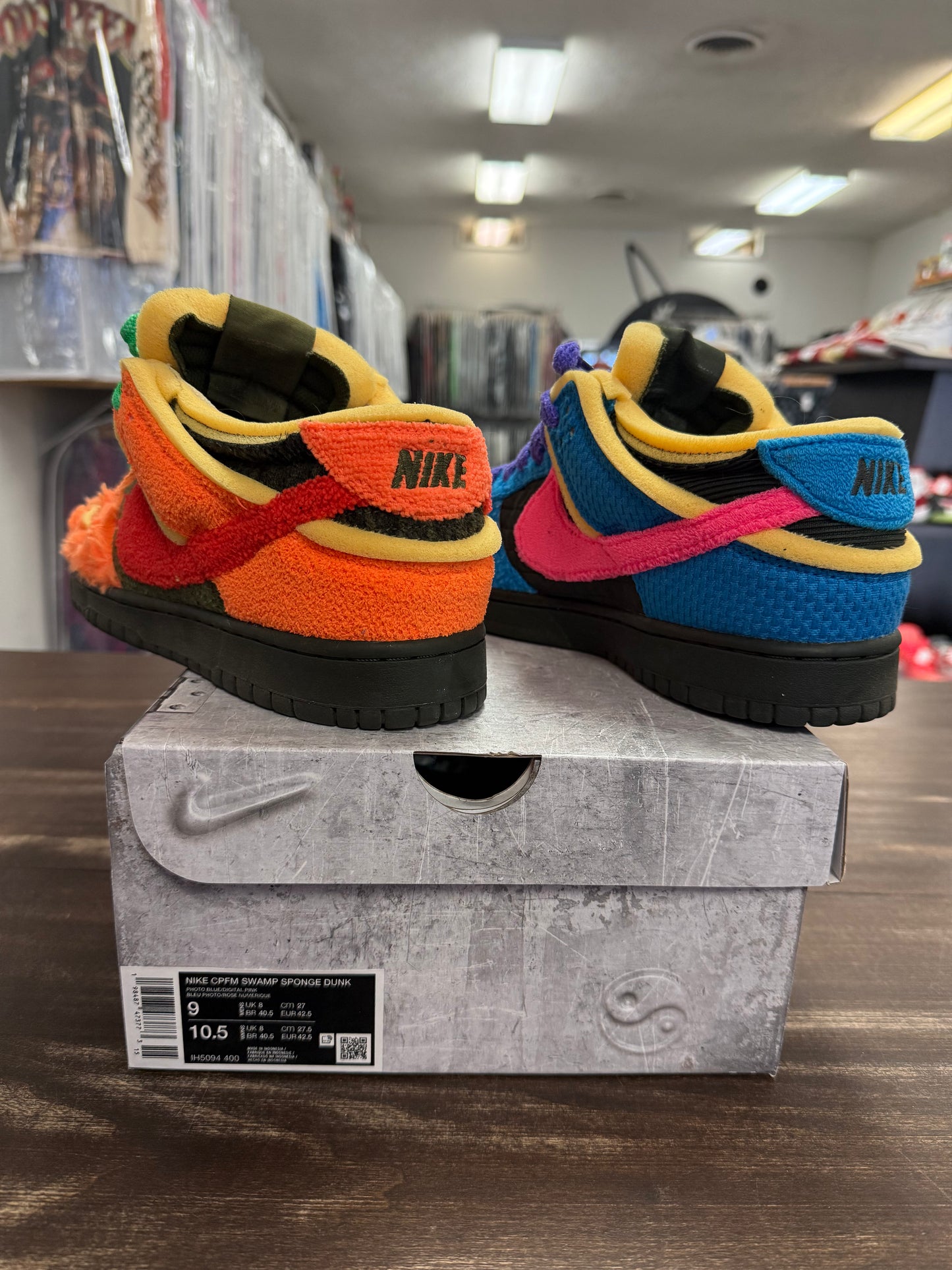 Nike Dunk Low CPFM Swamp Sponge Photo Blue