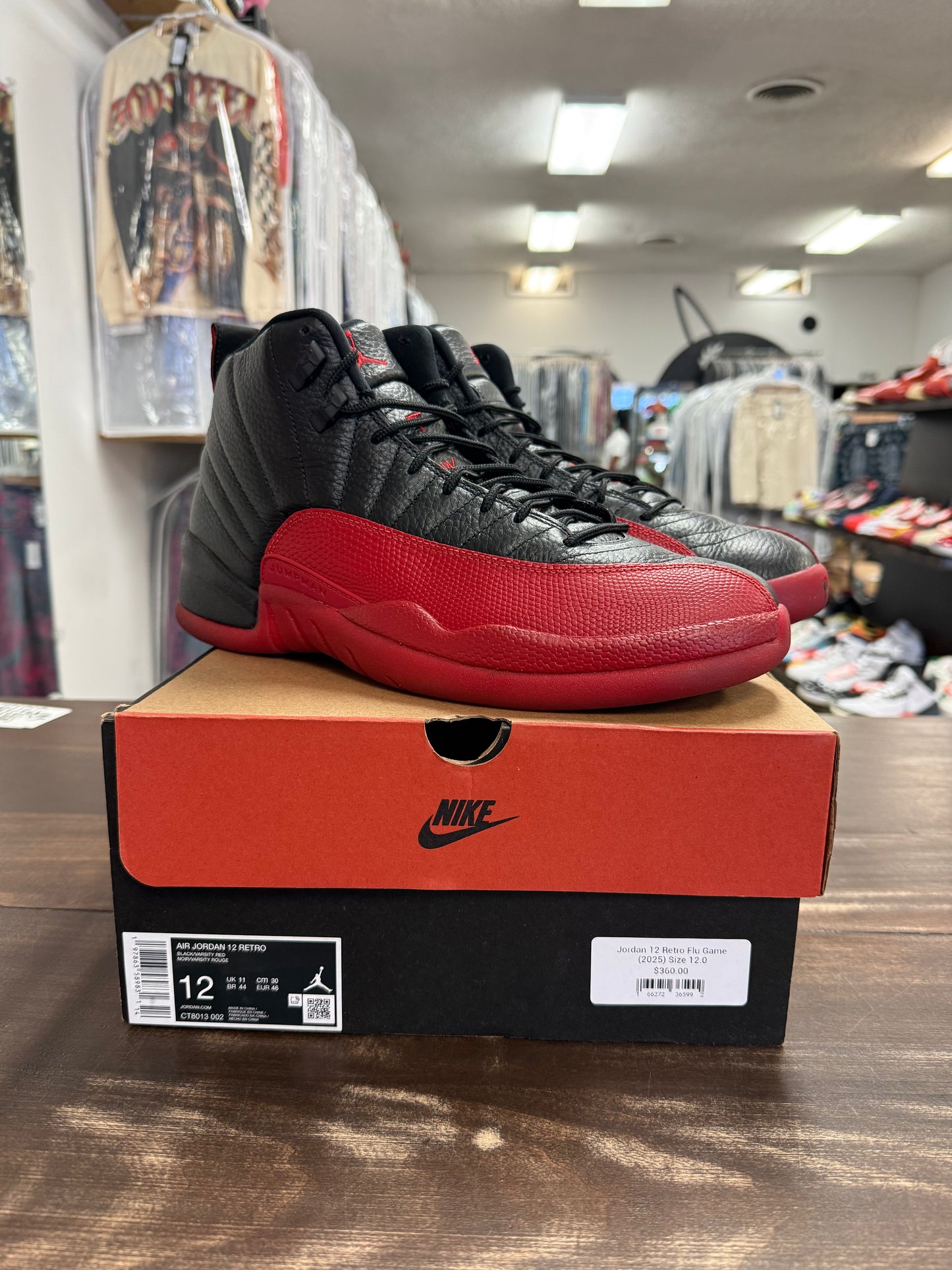 Jordan 12 Retro Flu Game (2025)