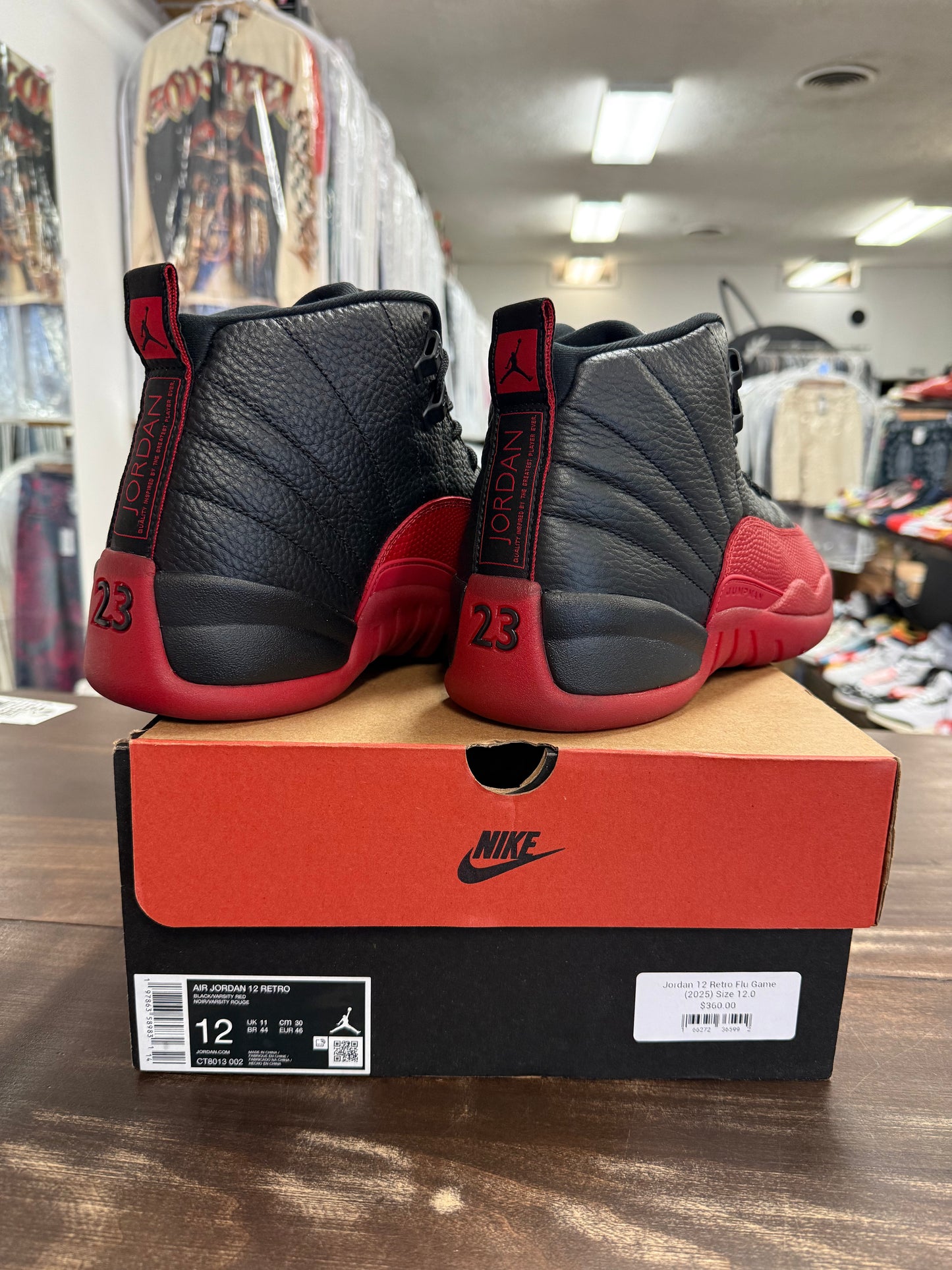 Jordan 12 Retro Flu Game (2025)