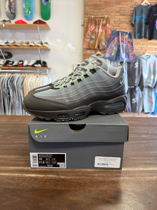 Nike Air Max 95 Big Bubble Tech Medium Ash Grey Steam