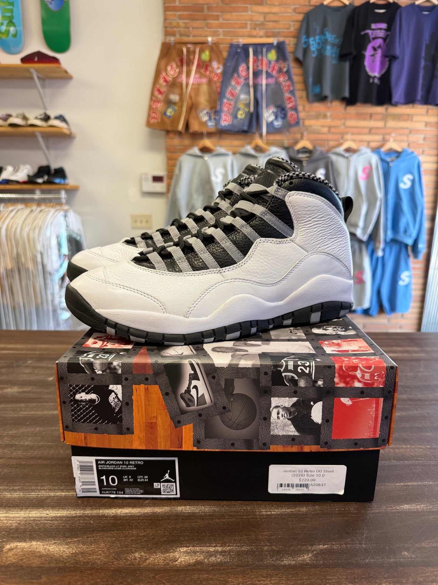 Jordan 10 Retro OG Steel (2025)
