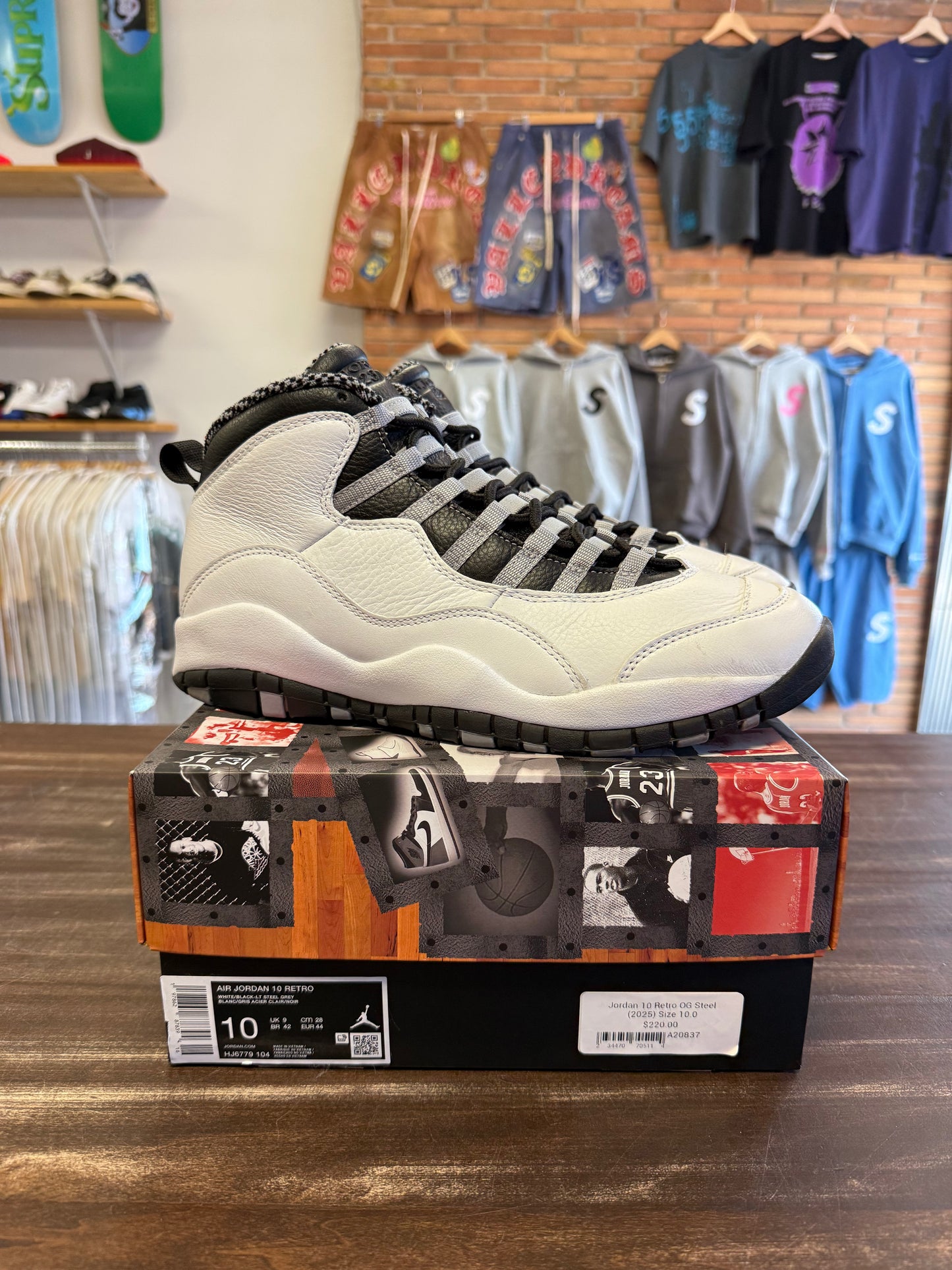 Jordan 10 Retro OG Steel (2025)