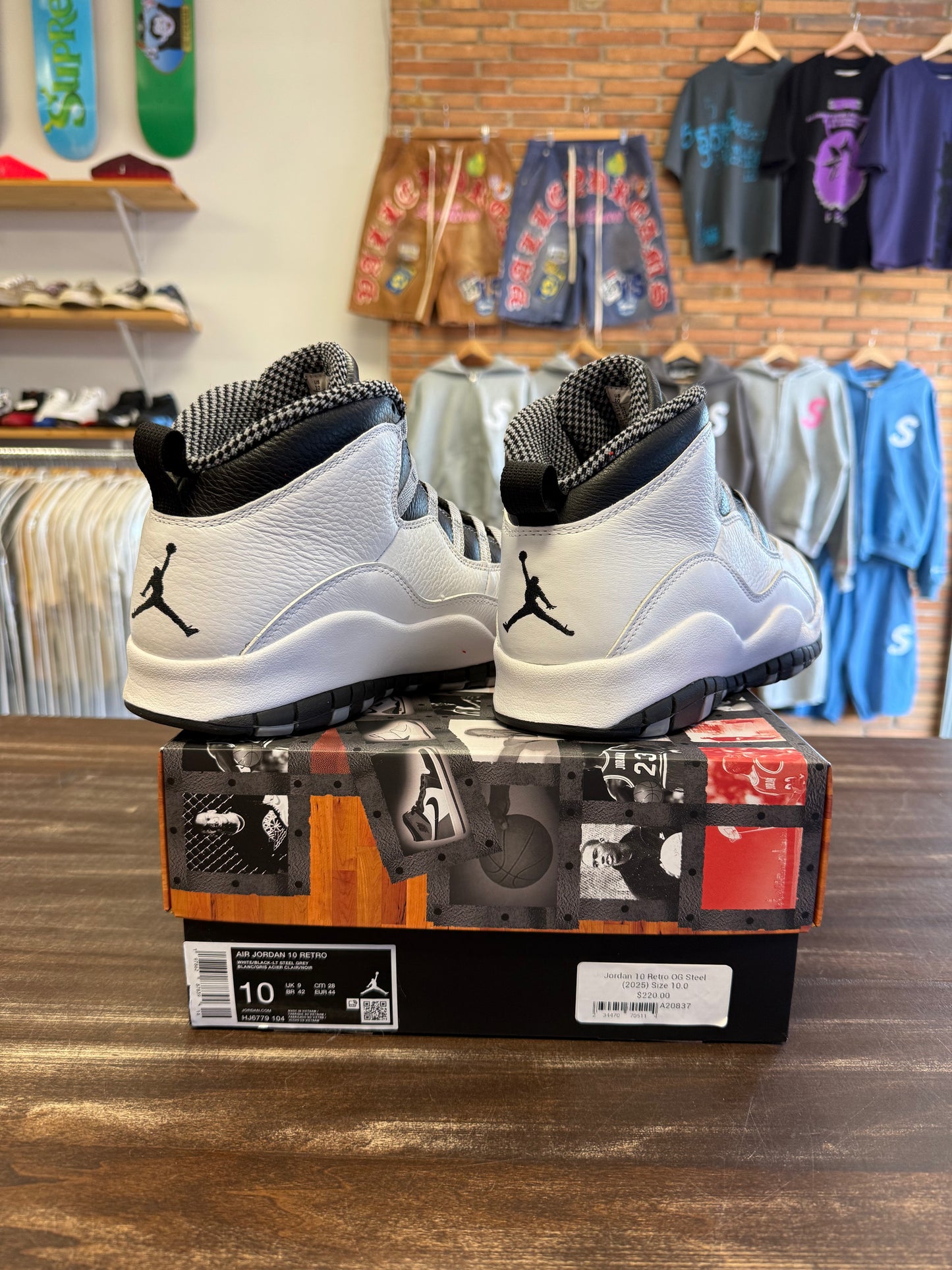 Jordan 10 Retro OG Steel (2025)