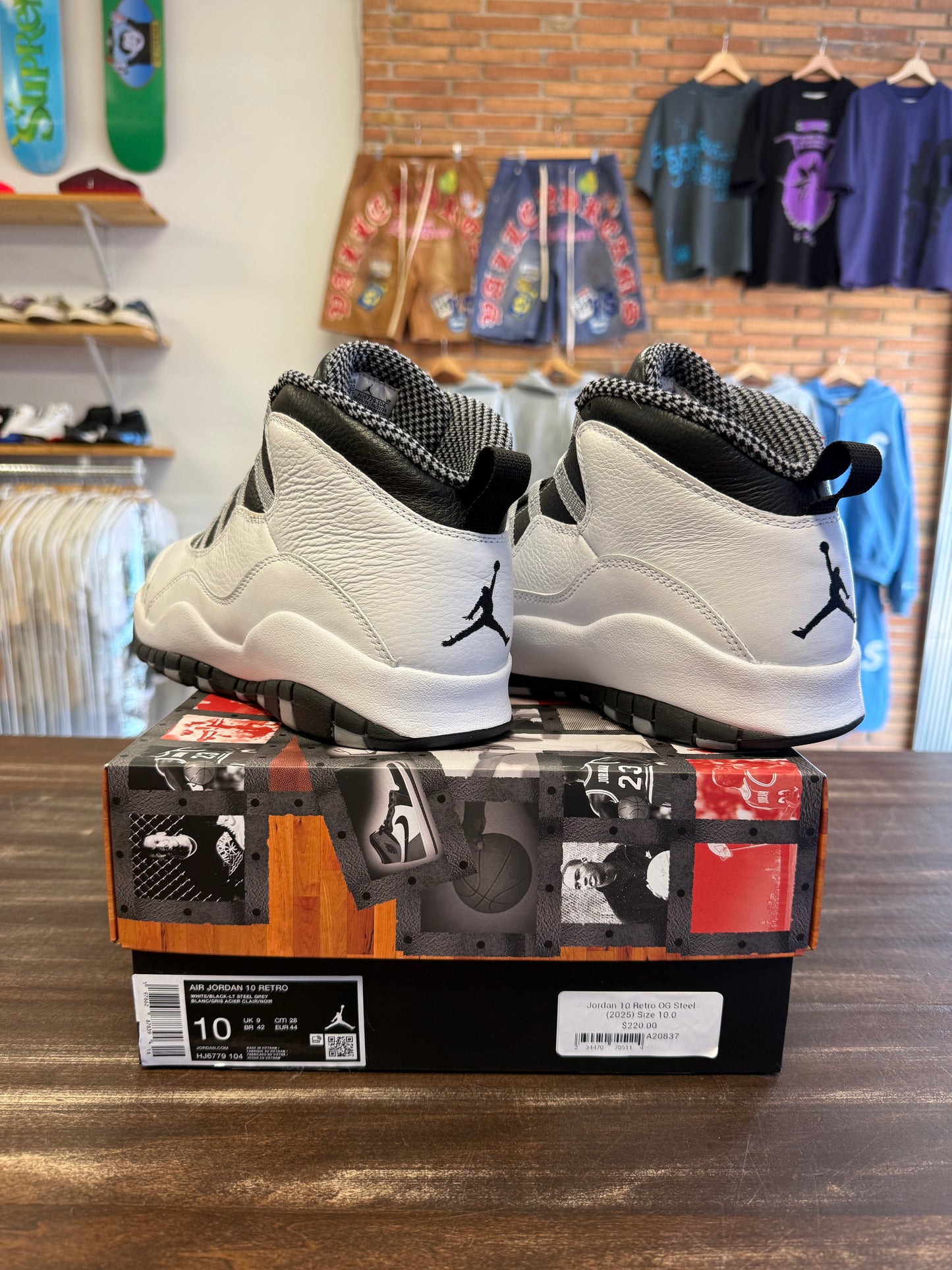 Jordan 10 Retro OG Steel (2025)