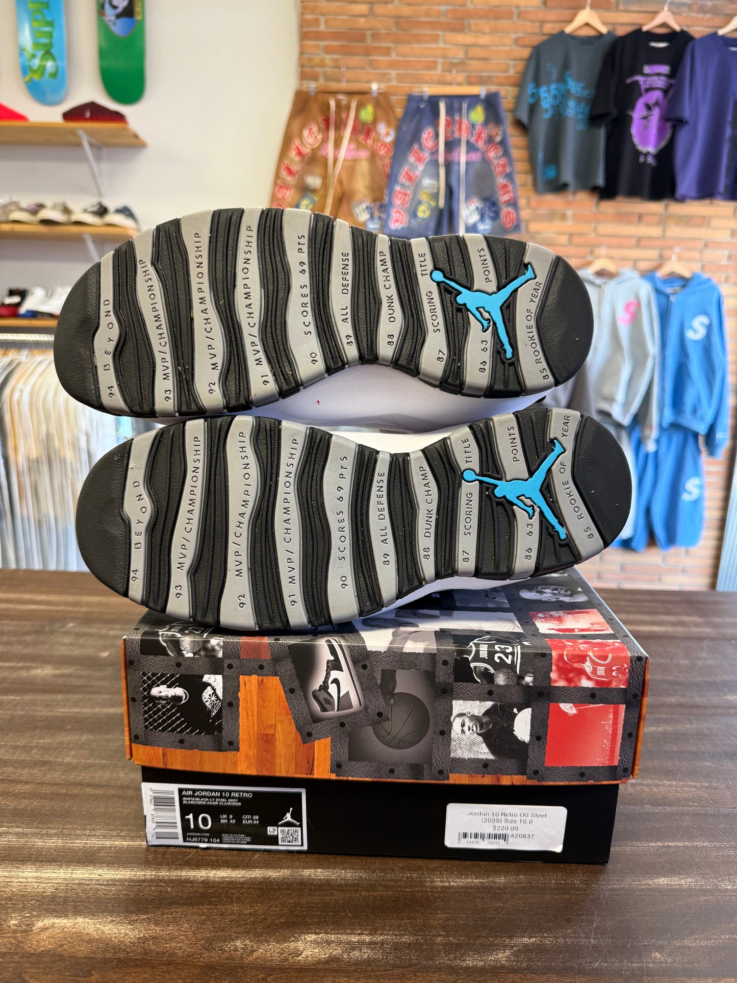 Jordan 10 Retro OG Steel (2025)