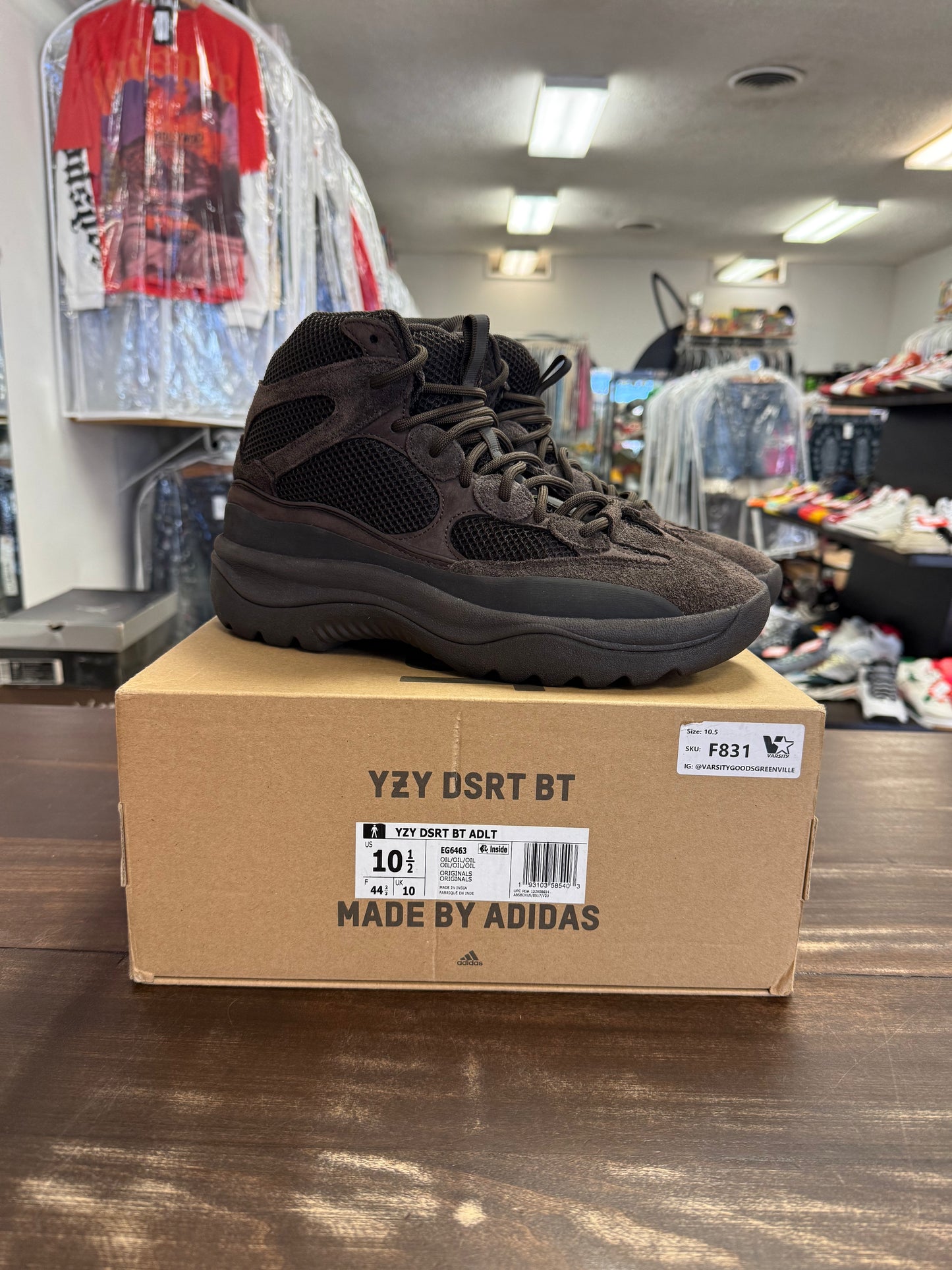 adidas Yeezy Desert Boot 'Oil' 2019