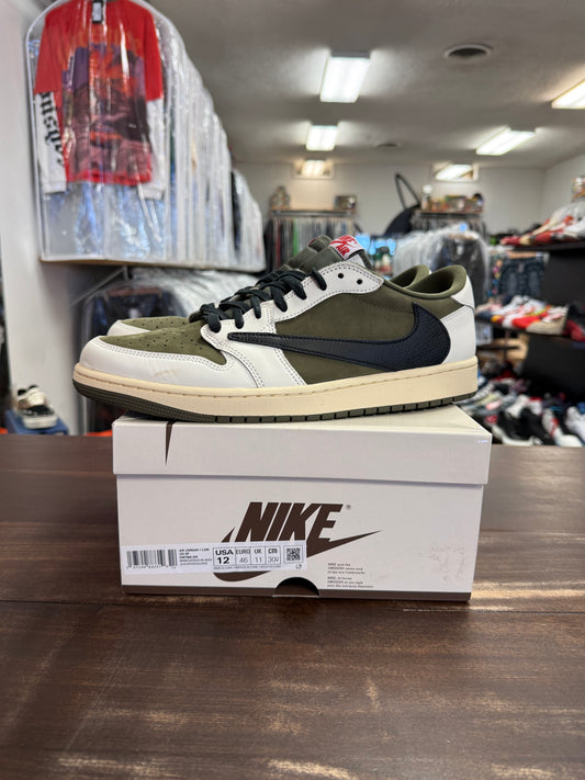 Jordan 1 Low OG SP Travis Scott Medium Olive