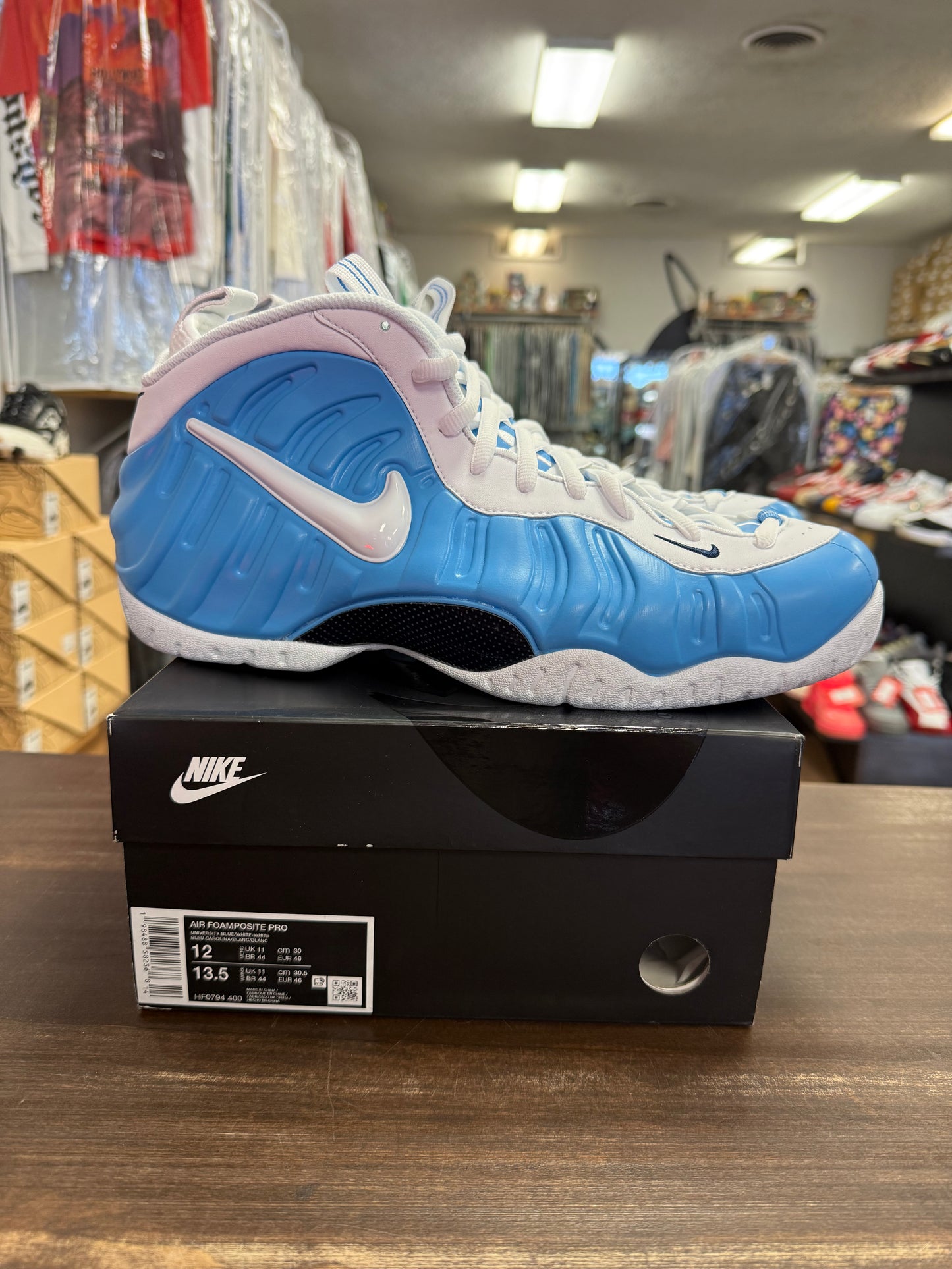 Nike Air Foamposite Pro University Blue 2026