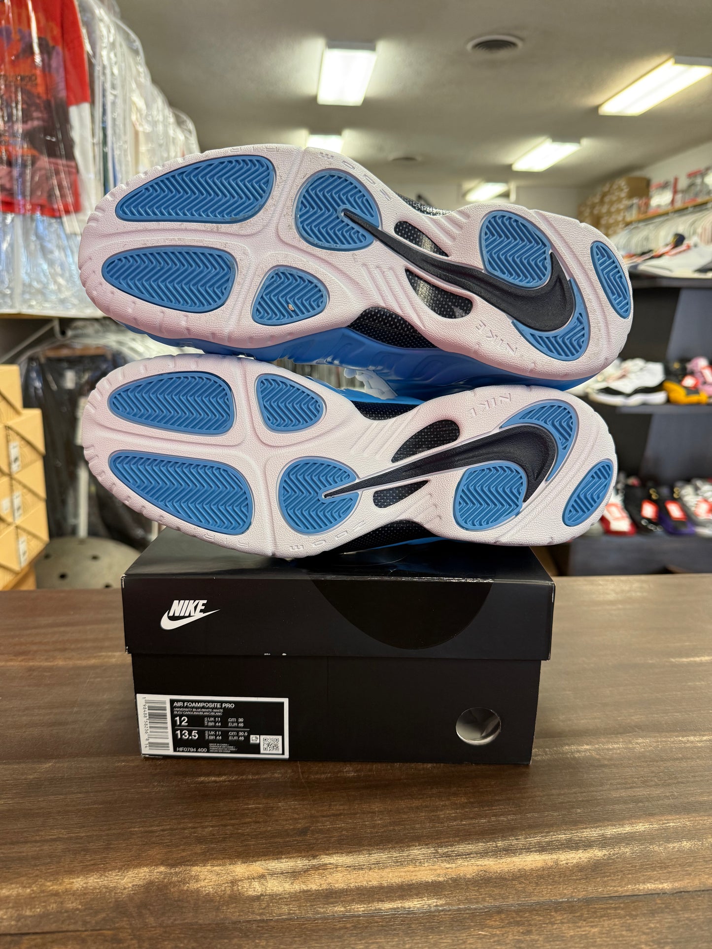 Nike Air Foamposite Pro University Blue 2026