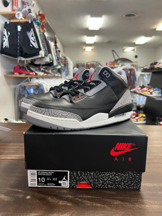 Jordan 3 Retro OG Black Cement (2024)