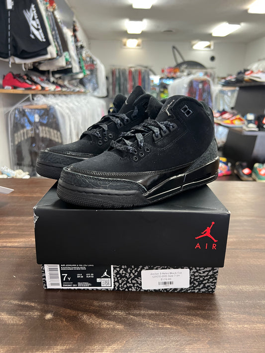 Jordan 3 Retro Black Cat (2025) (GS)