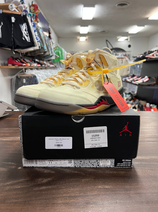 Jordan 5 Retro Off-White Sail