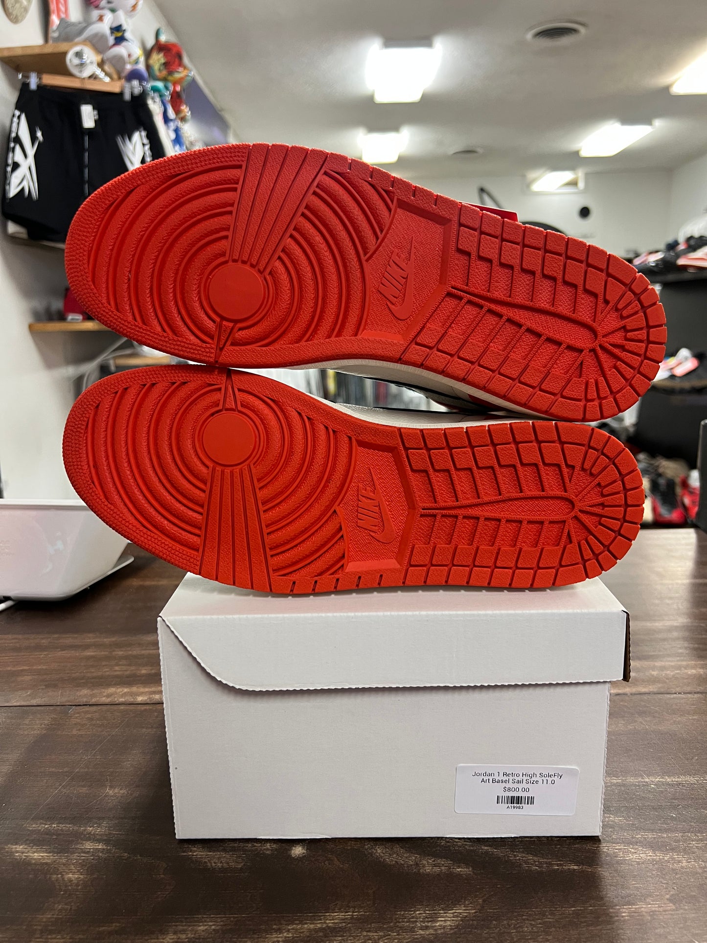 Jordan 1 Retro High SoleFly Art Basel Sail