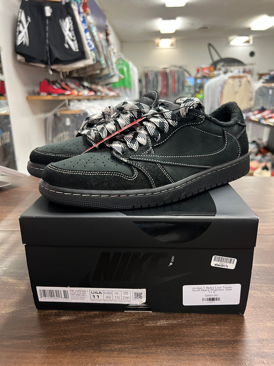 Jordan 1 Retro Low Travis Scott Black Phantom