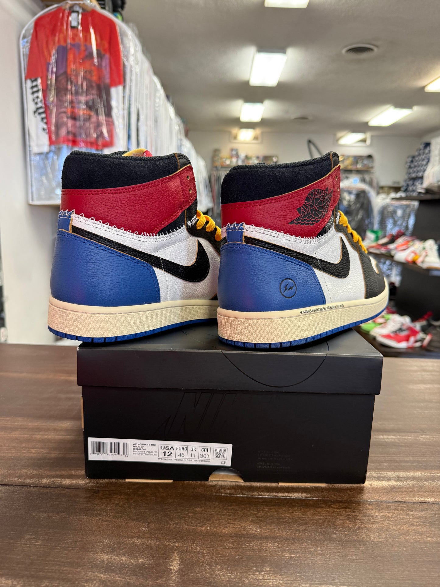 Jordan 1 Fragment x Union LA Sport Royal