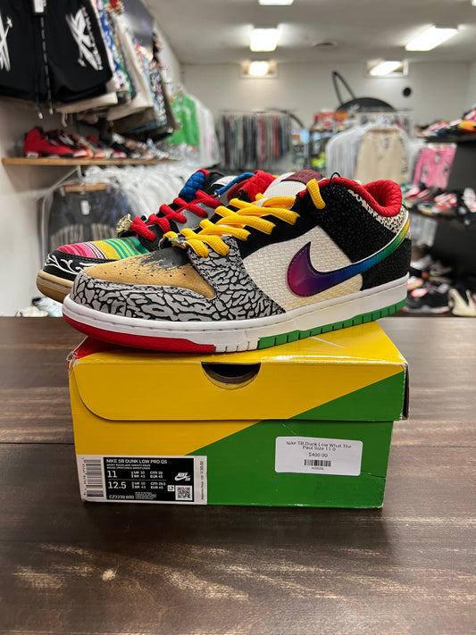 Nike SB Dunk Low What The Paul