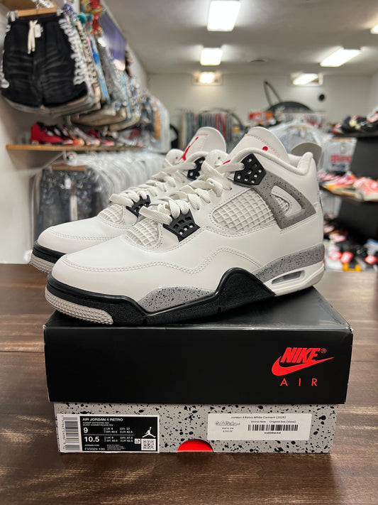 Jordan 4 Retro White Cement (2025)