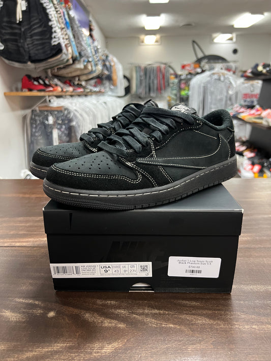 Jordan 1 Low Travis Scott Black Phantom